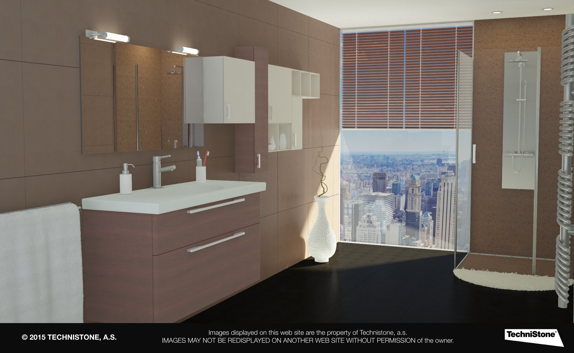 Modern bathroom