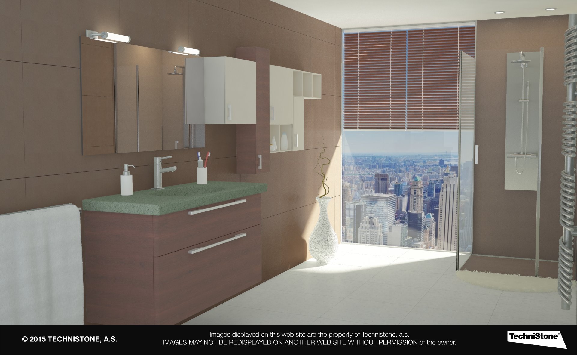 Modern bathroom