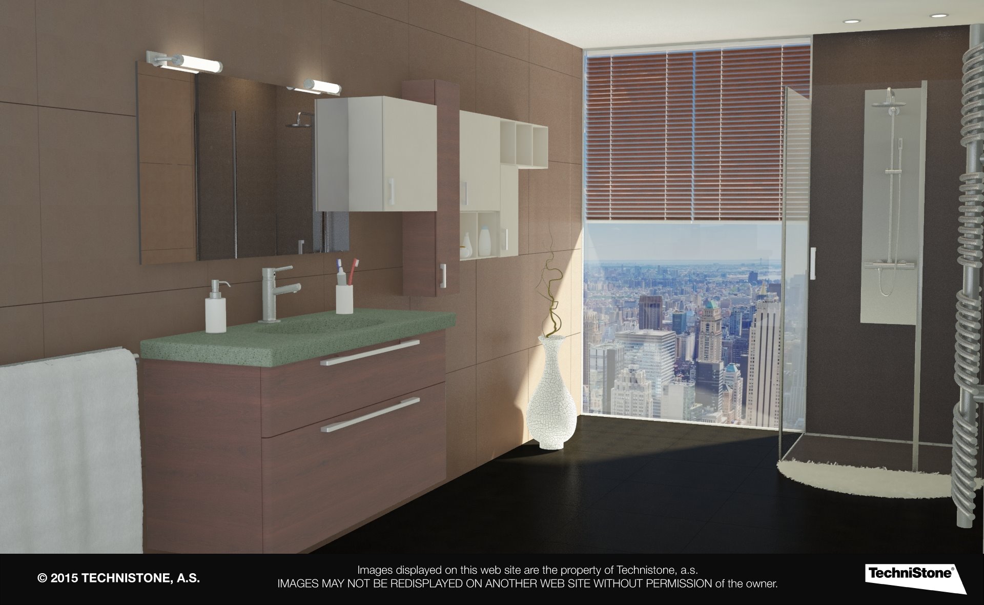 Modern bathroom