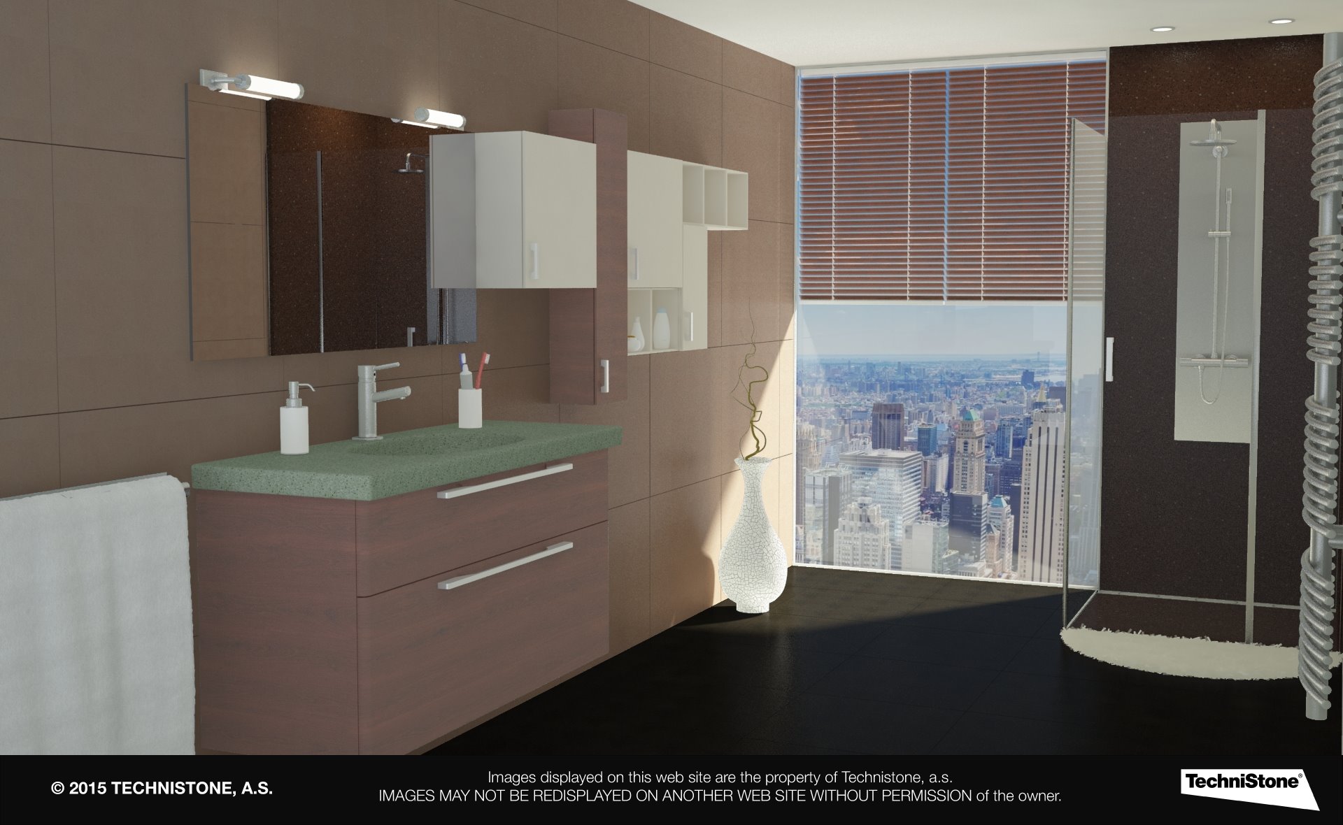 Modern bathroom