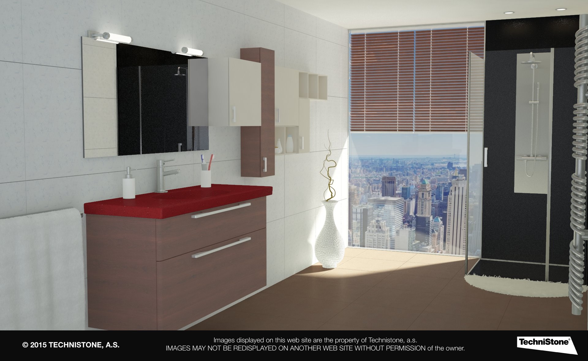 Modern bathroom