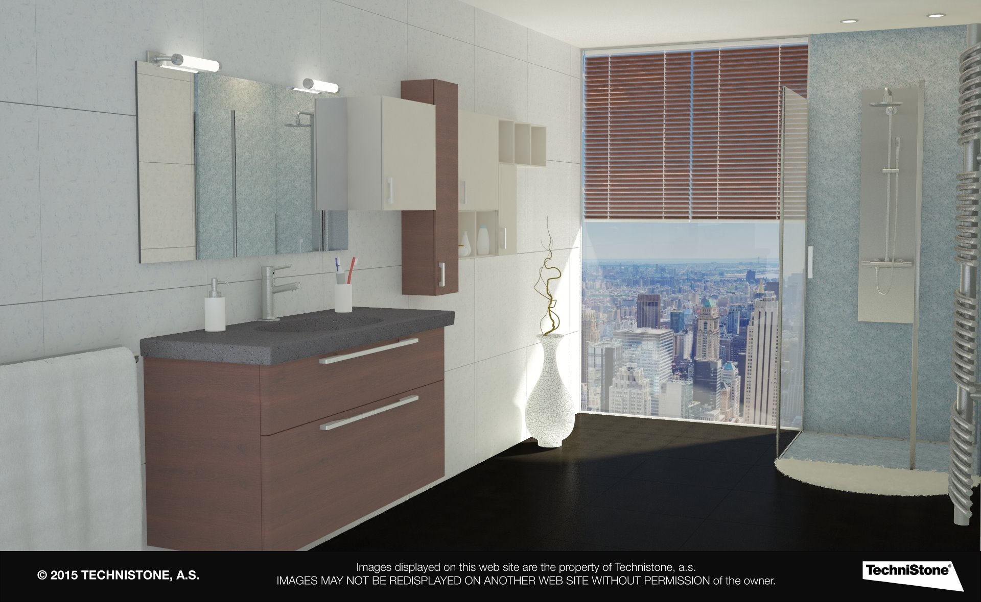 Modern bathroom
