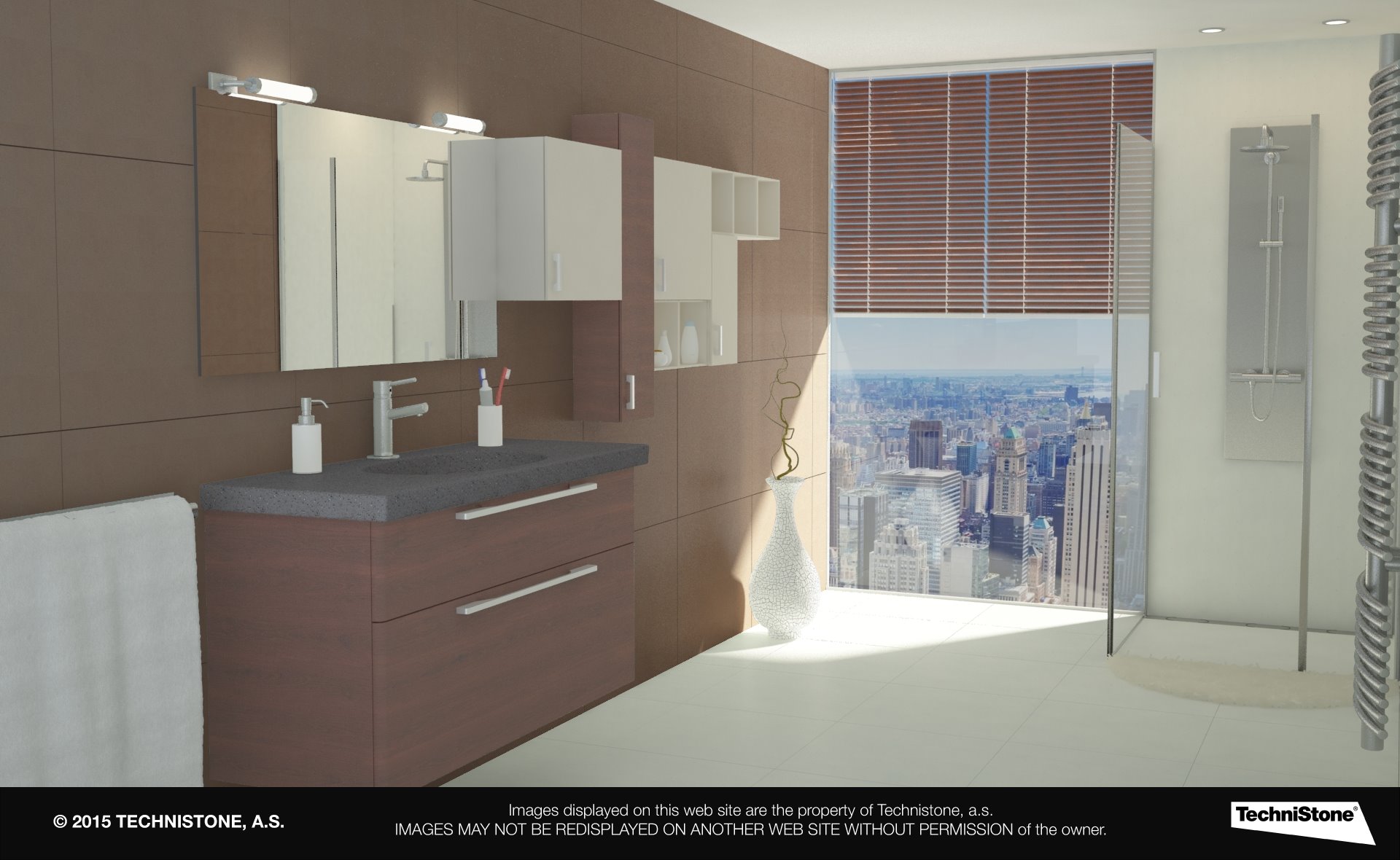 Modern bathroom