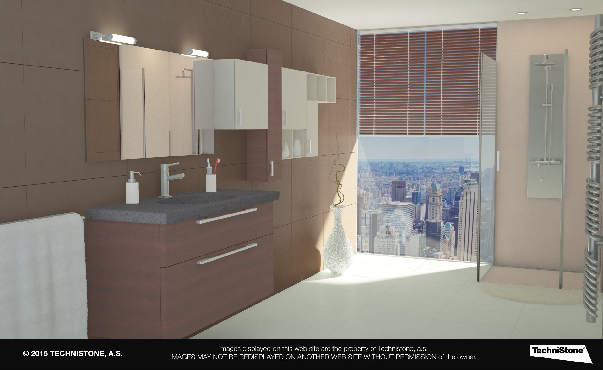 Modern bathroom