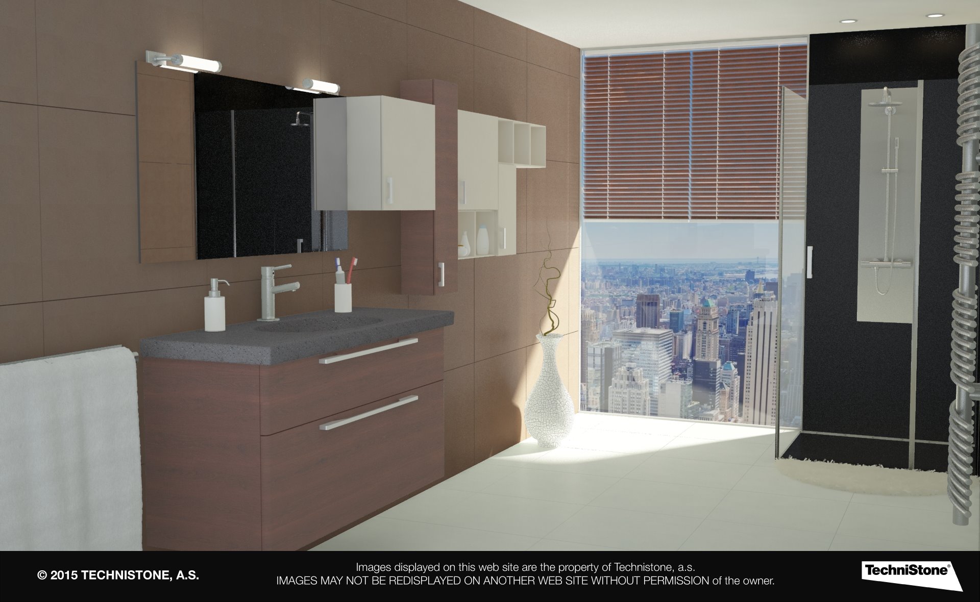 Modern bathroom