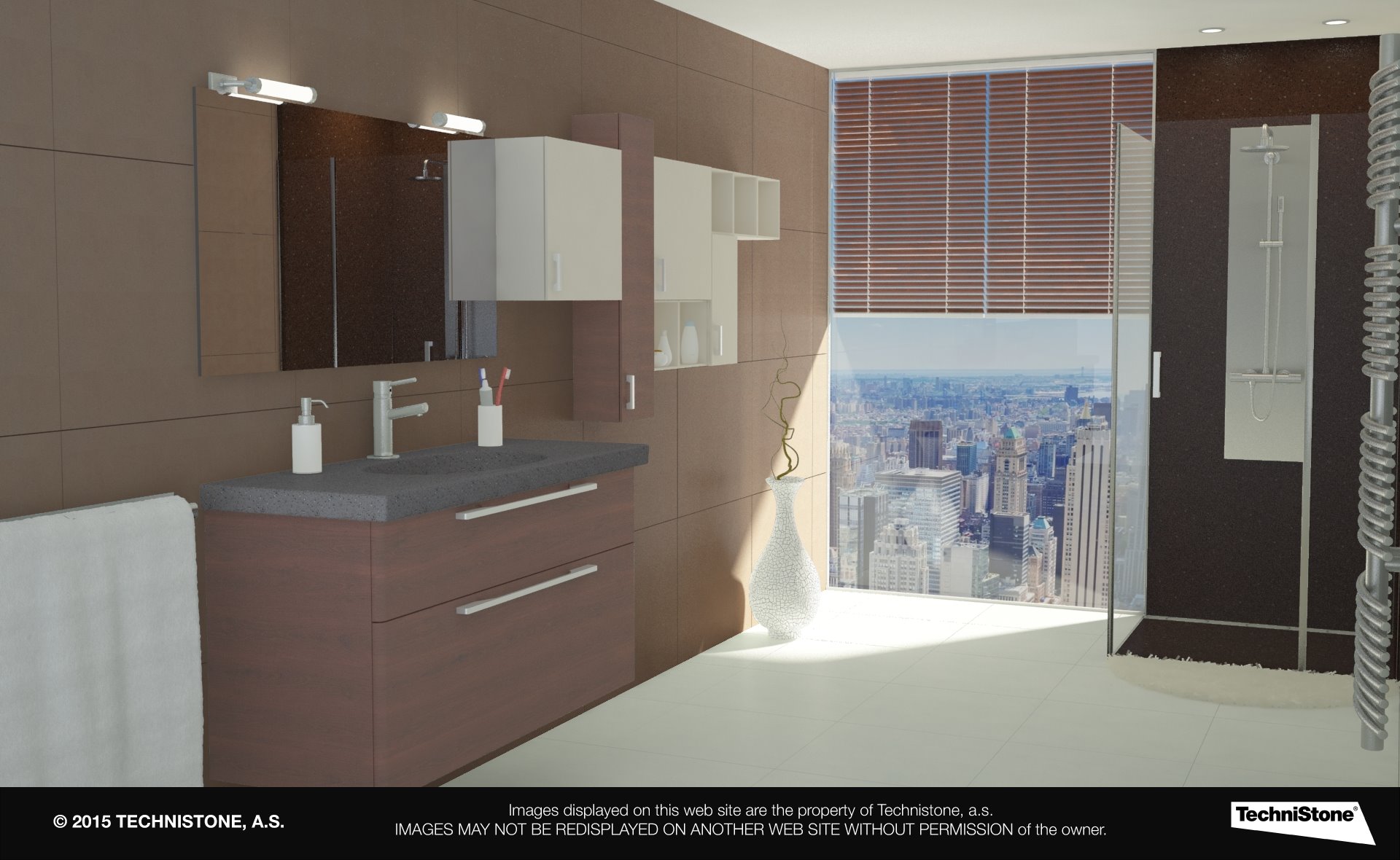Modern bathroom