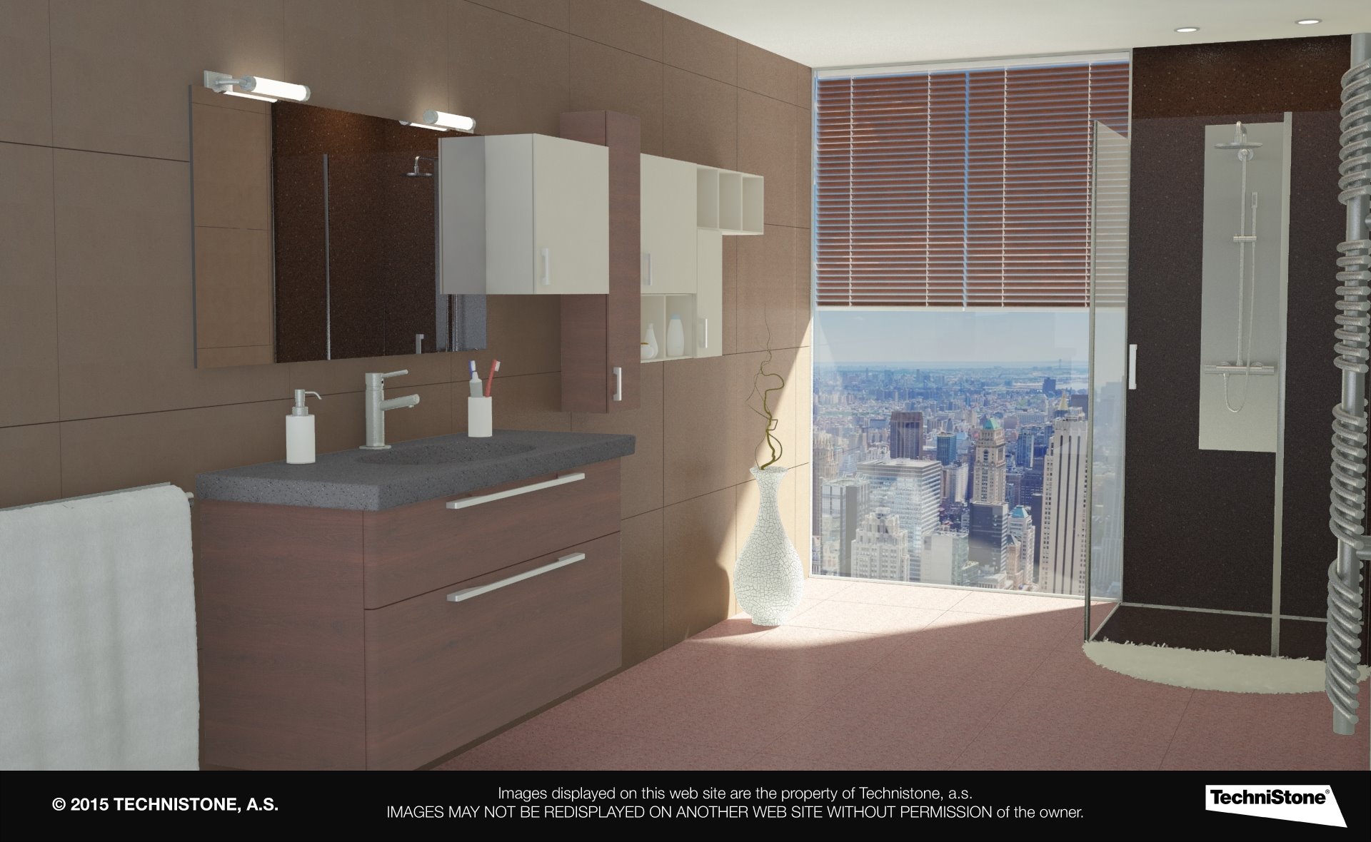 Modern bathroom