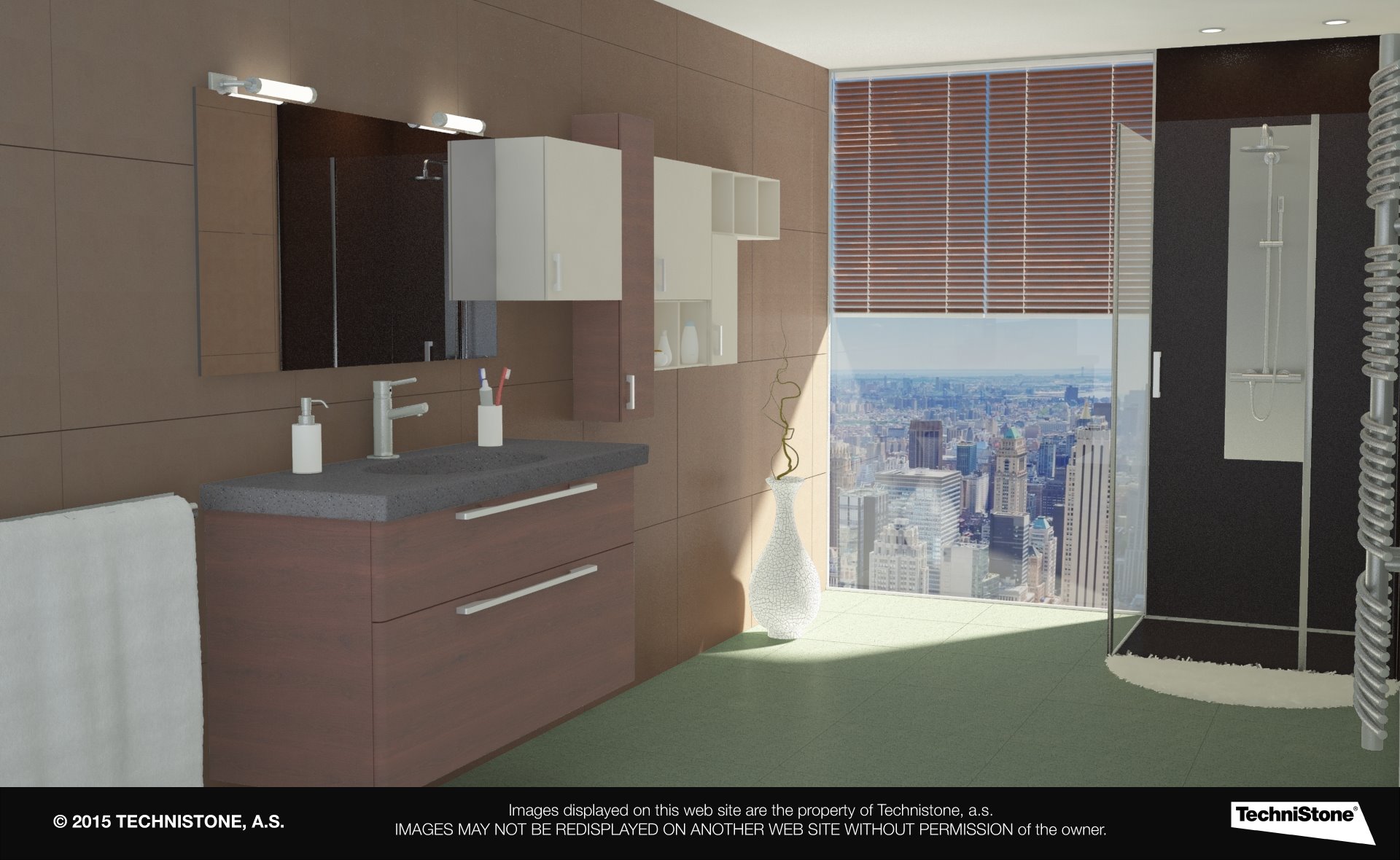Modern bathroom