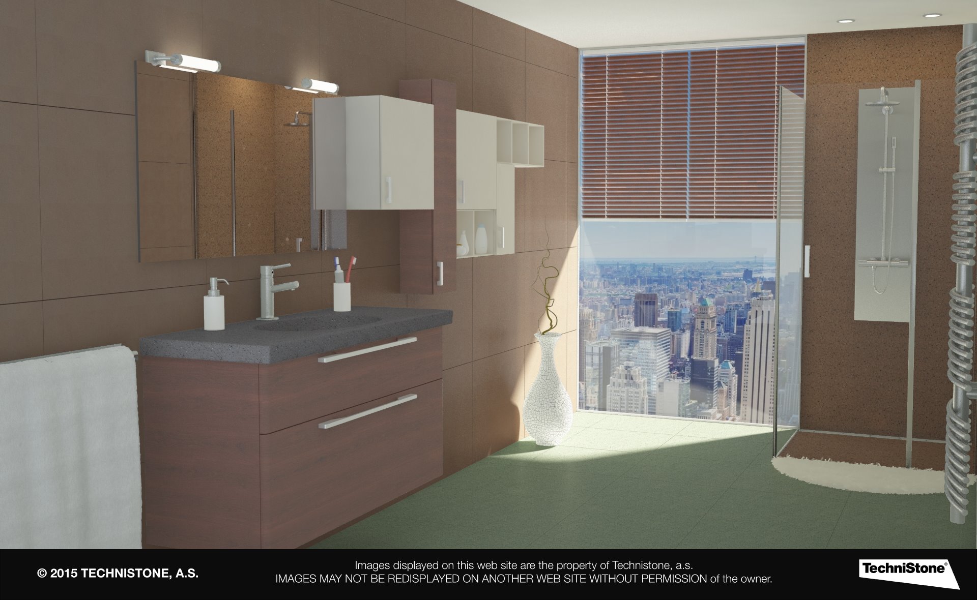 Modern bathroom