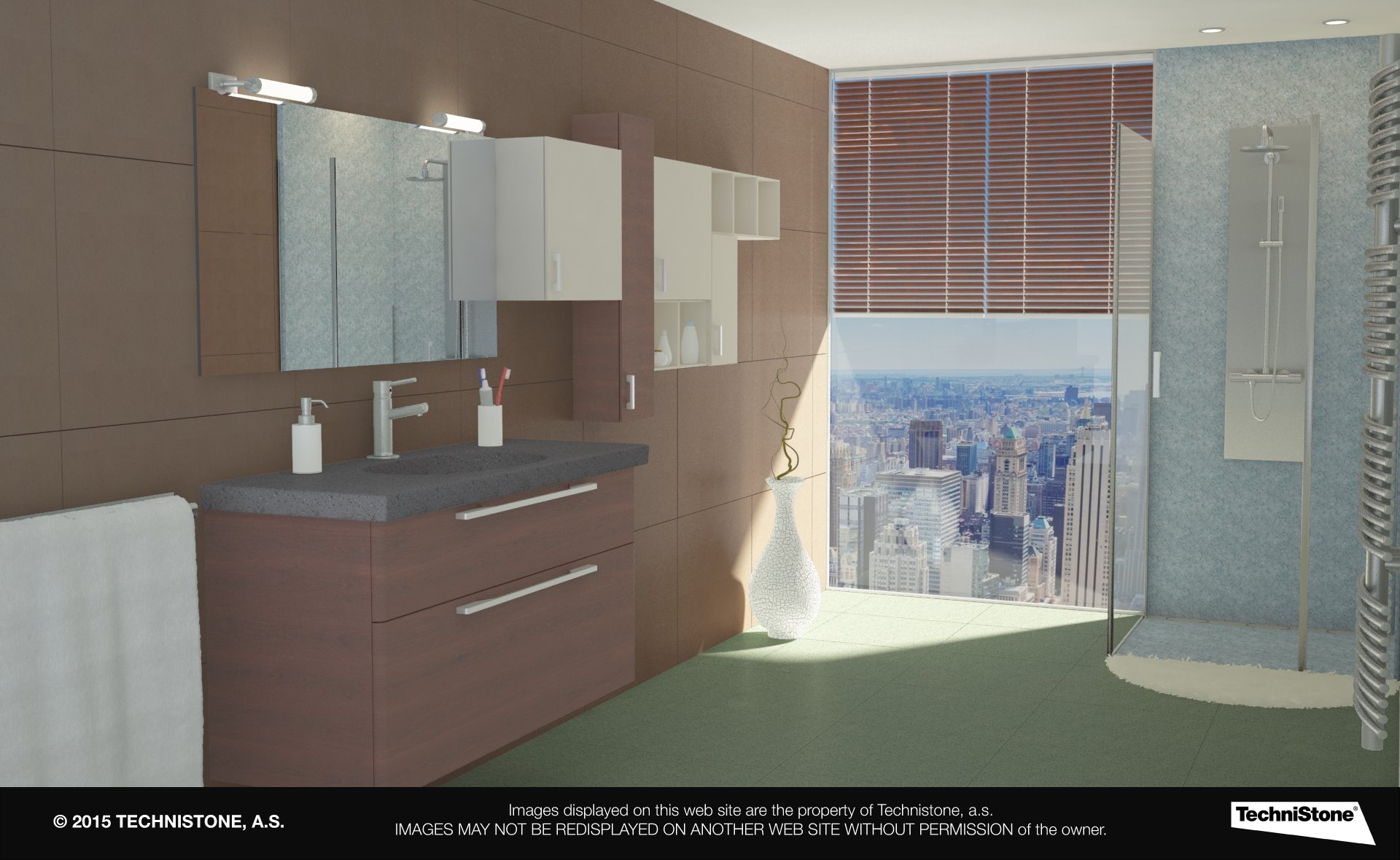 Modern bathroom