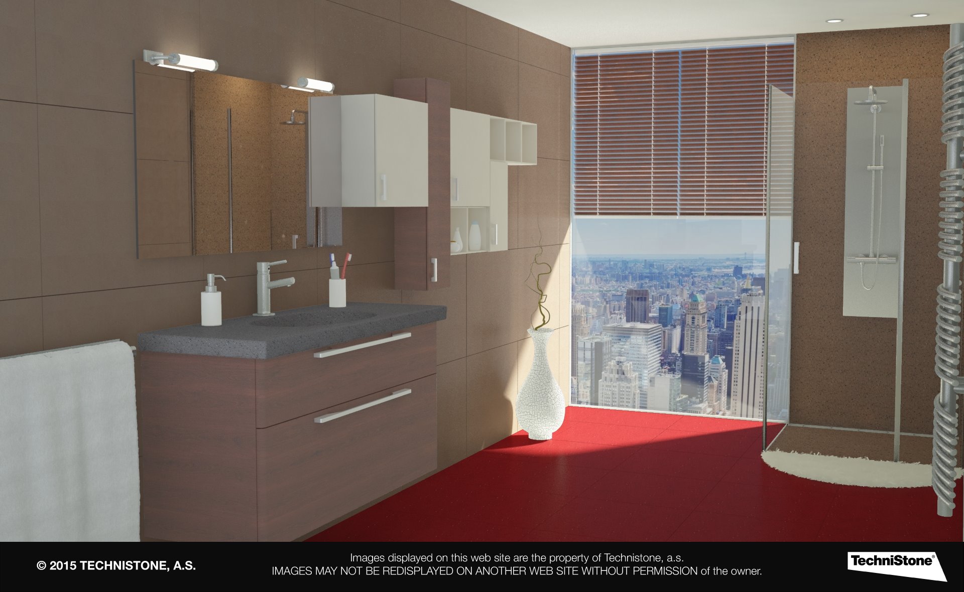Modern bathroom