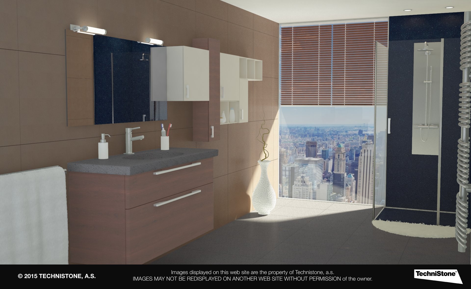 Modern bathroom