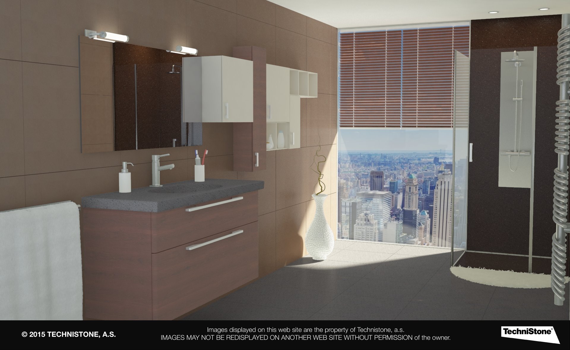 Modern bathroom