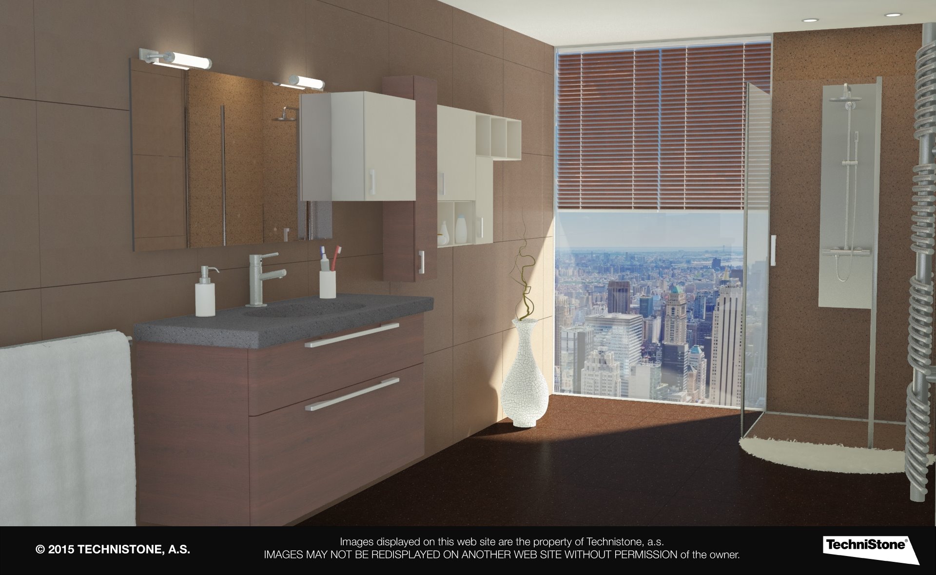 Modern bathroom