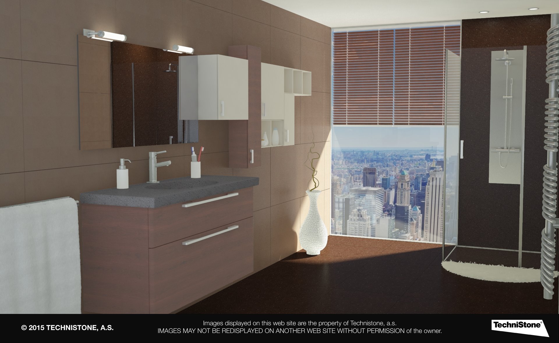 Modern bathroom