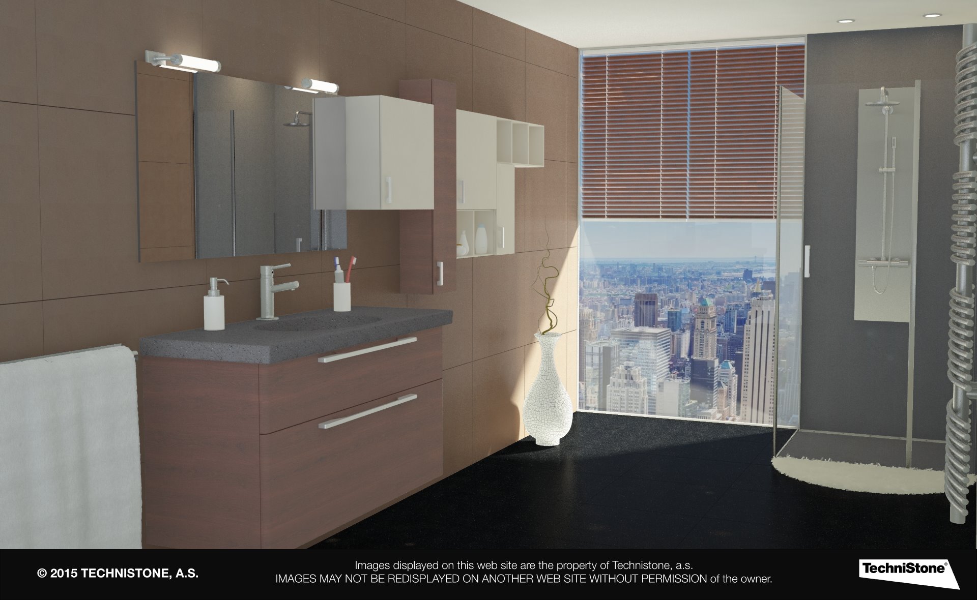 Modern bathroom