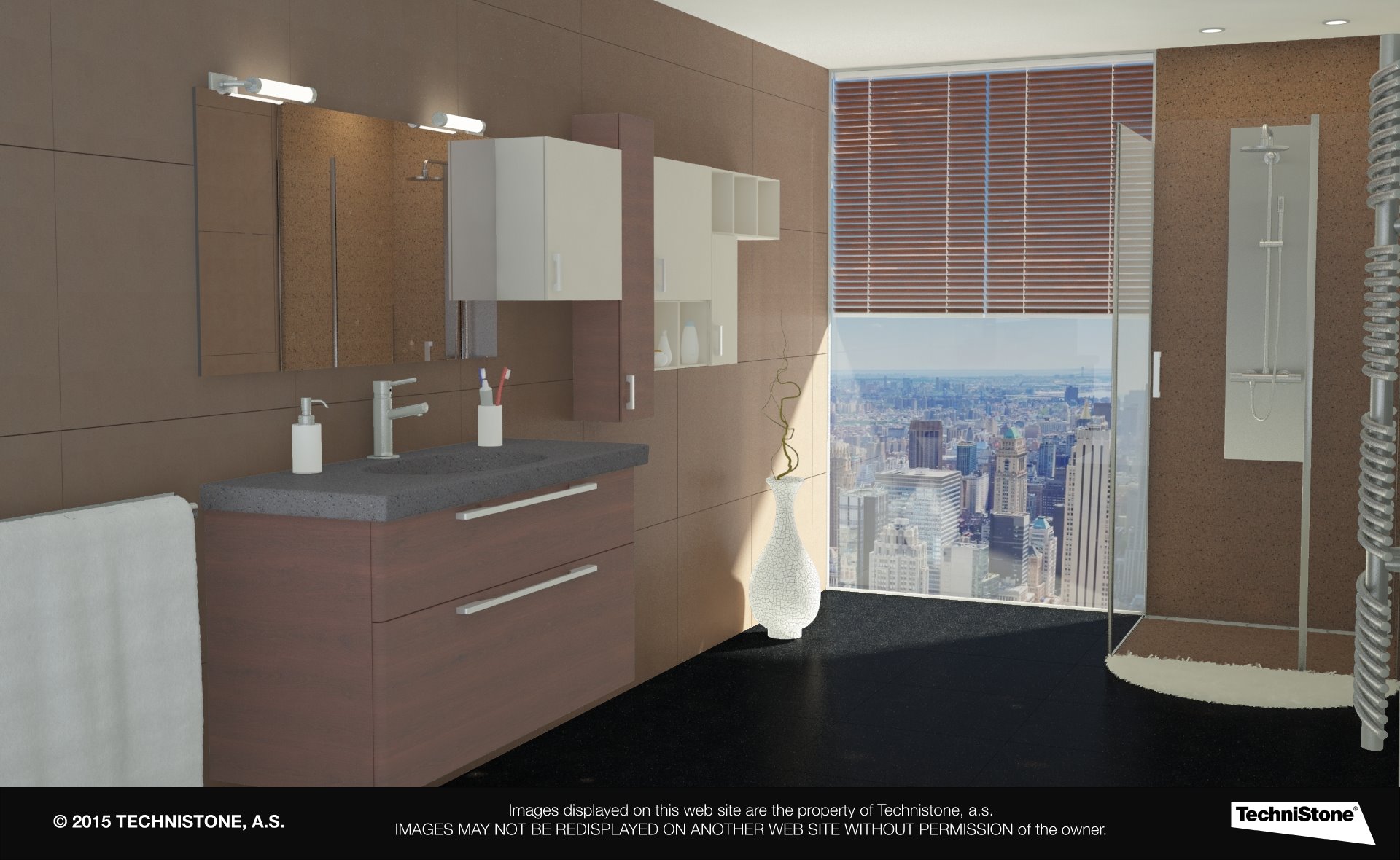 Modern bathroom