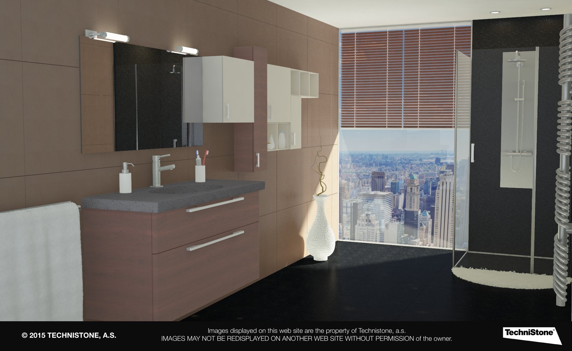 Modern bathroom
