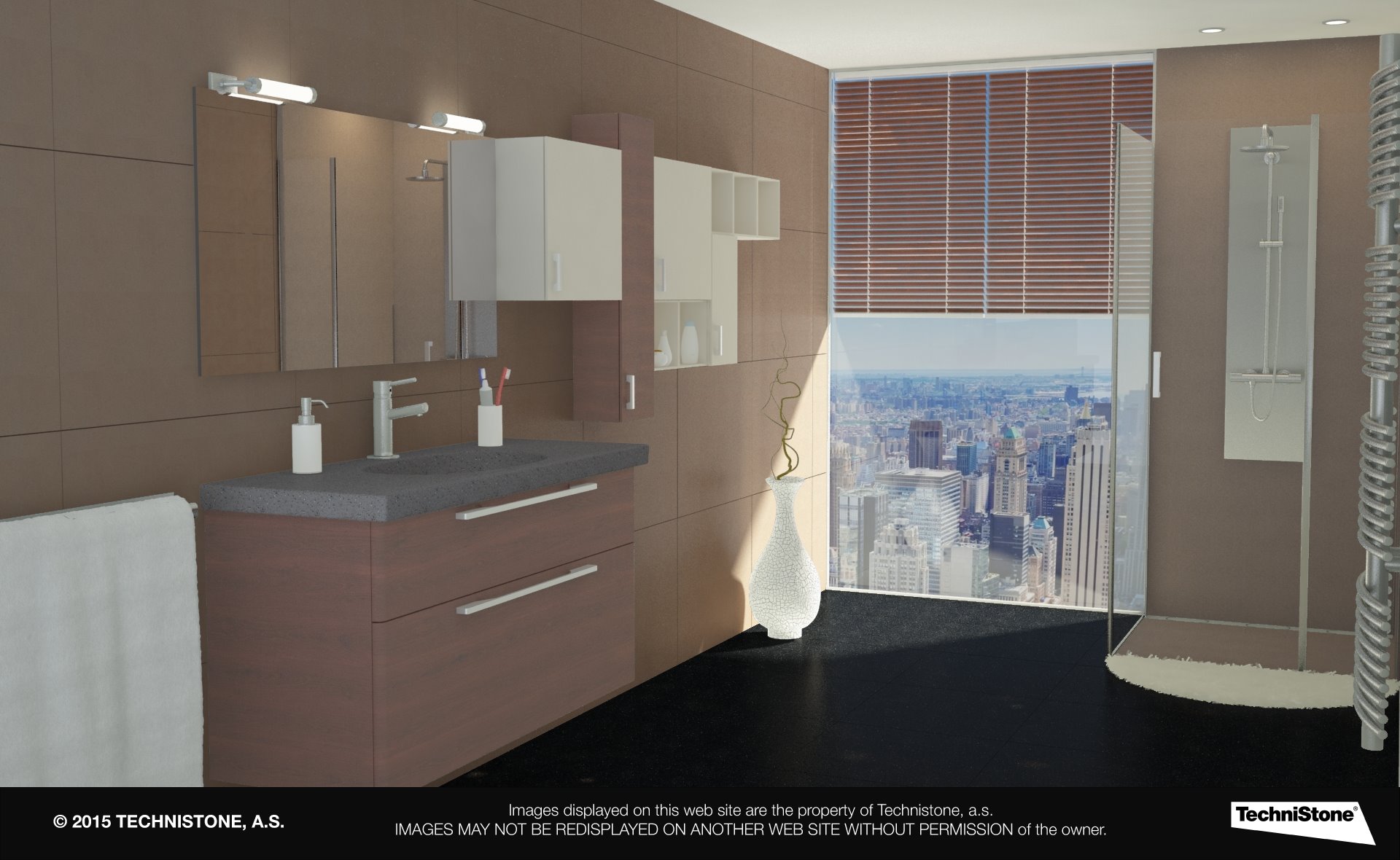 Modern bathroom