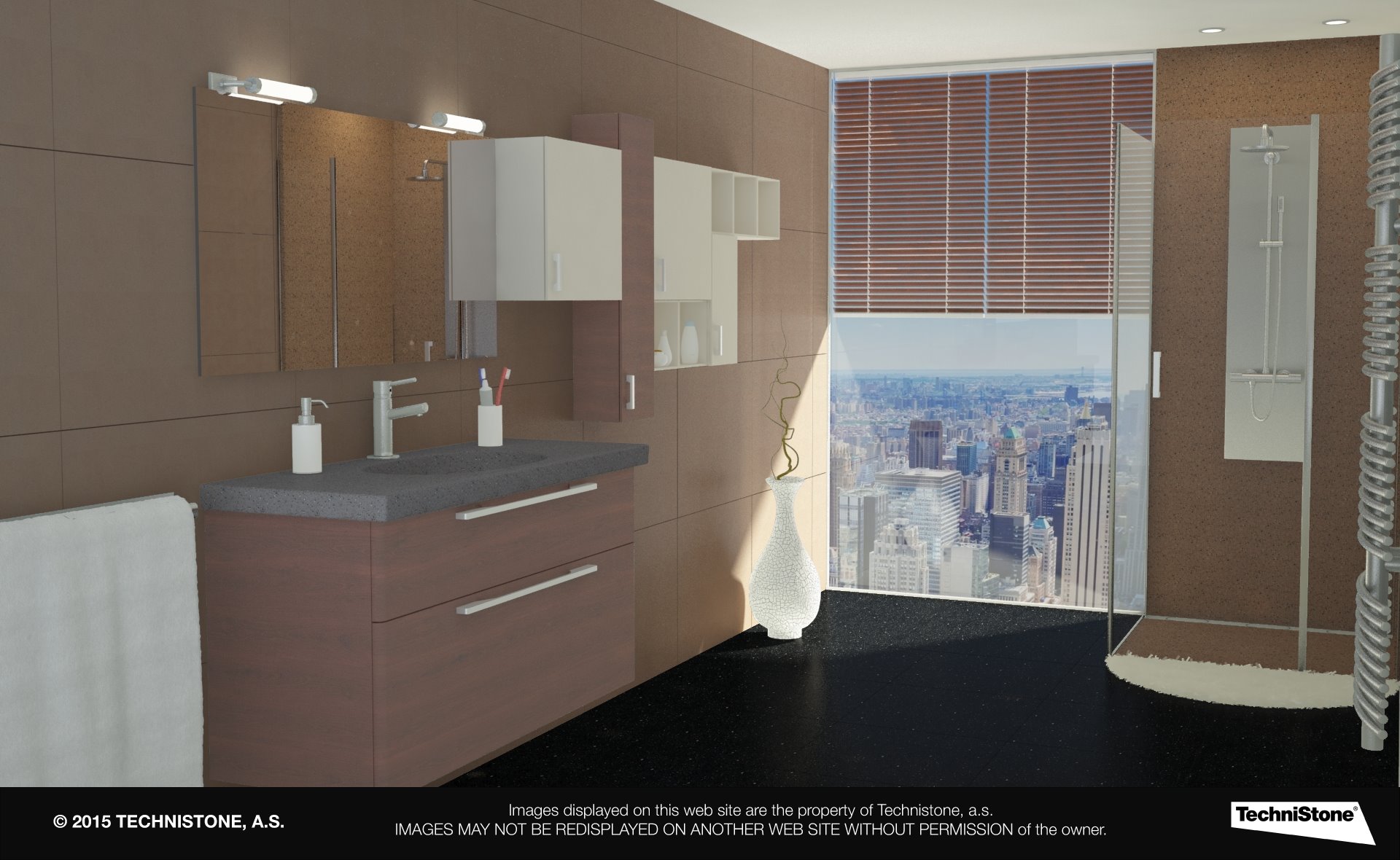 Modern bathroom