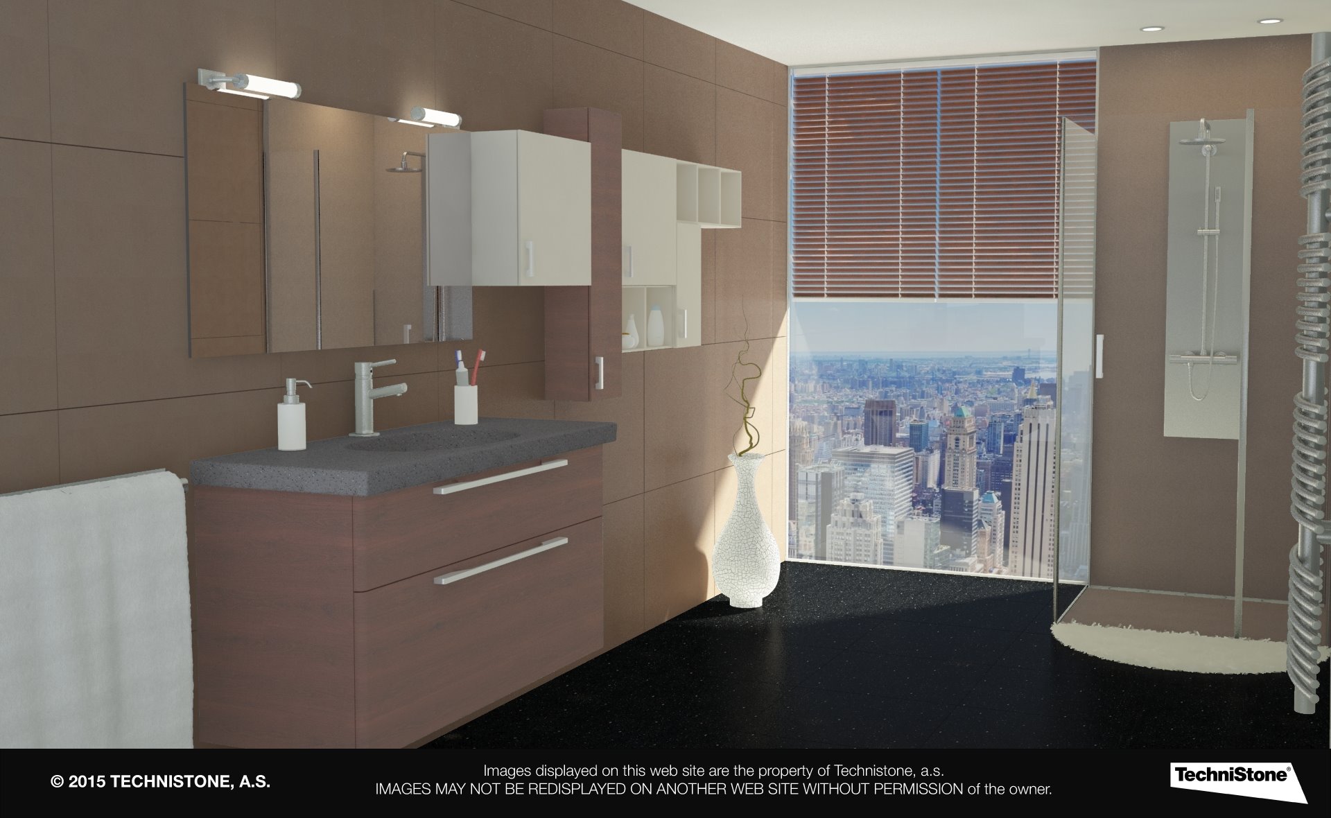 Modern bathroom