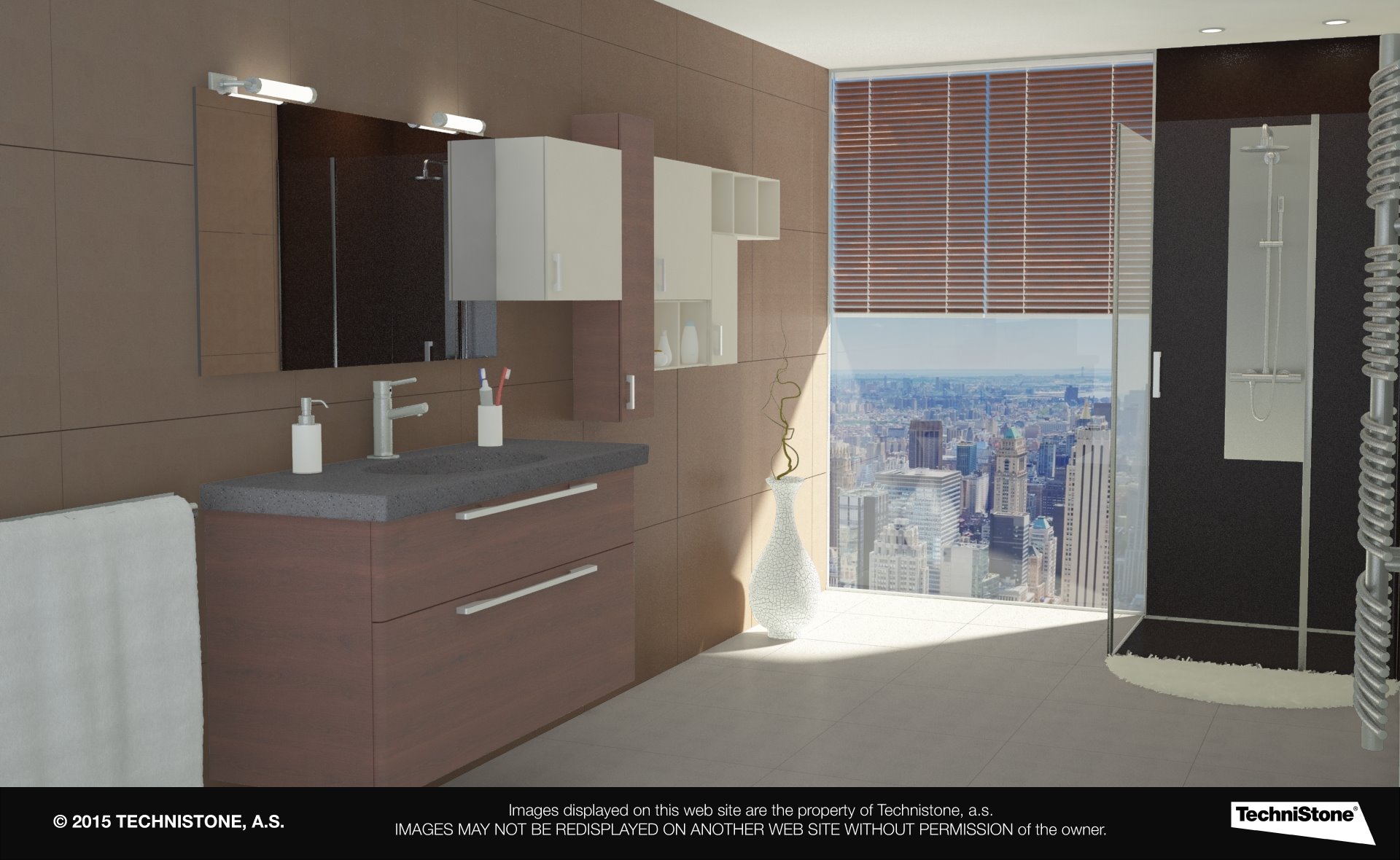 Modern bathroom