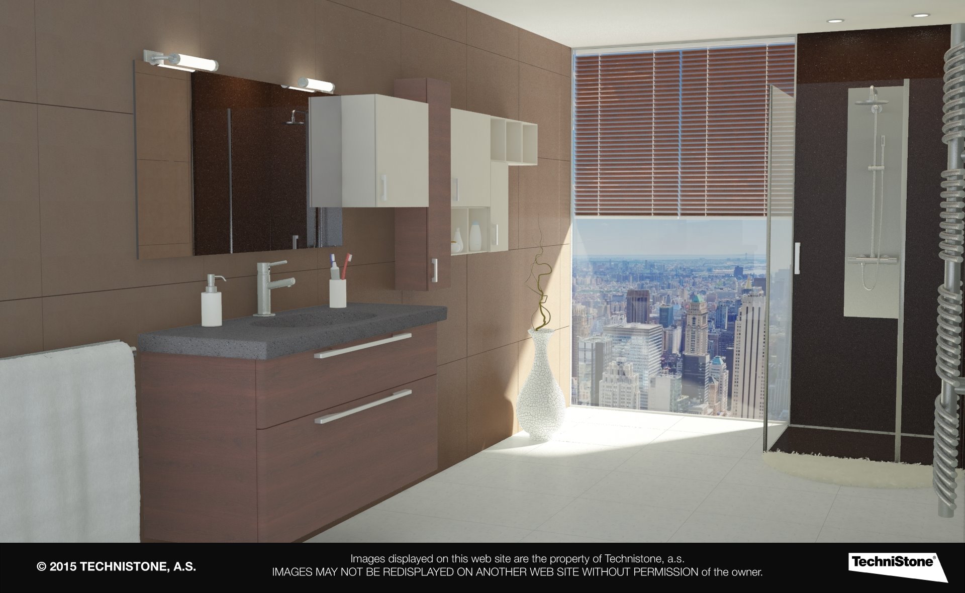 Modern bathroom