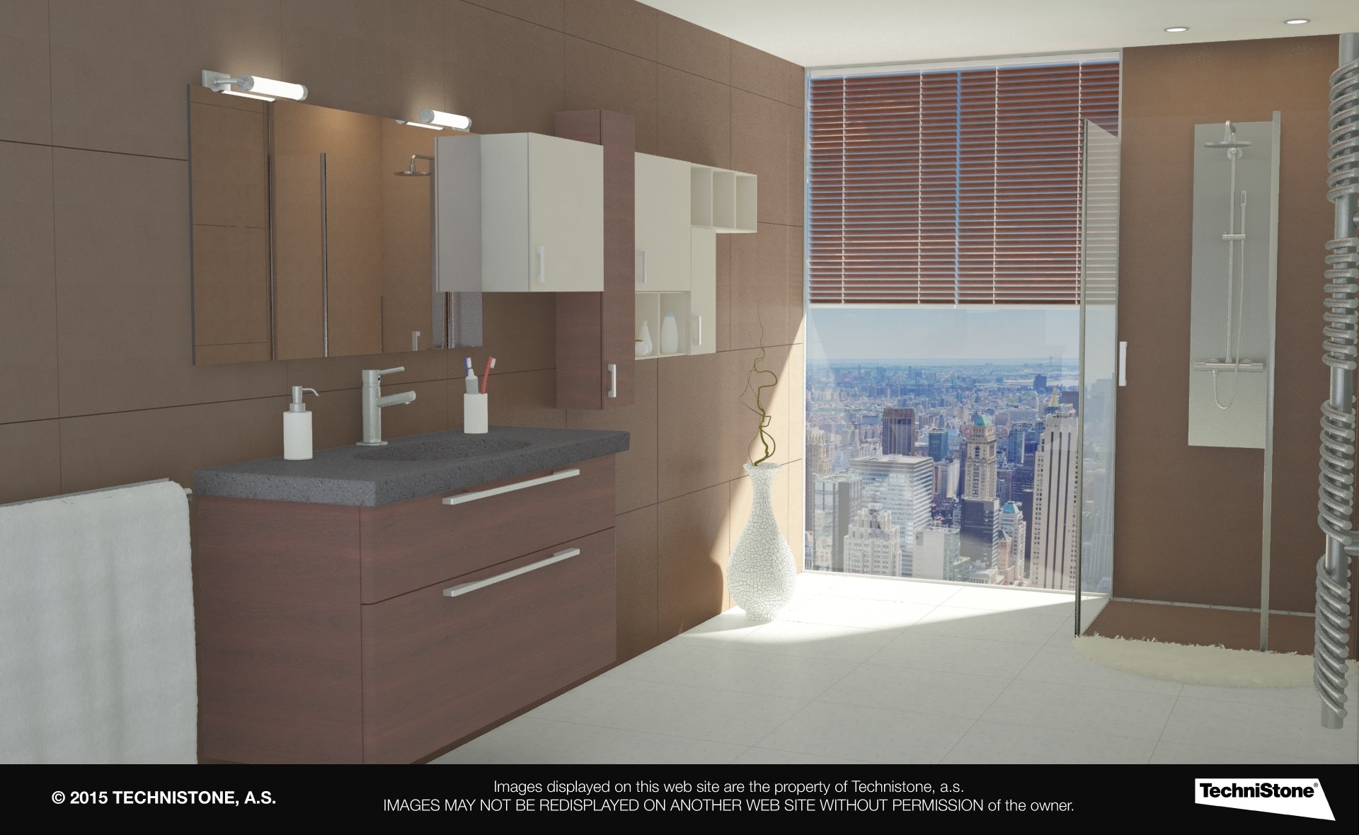 Modern bathroom