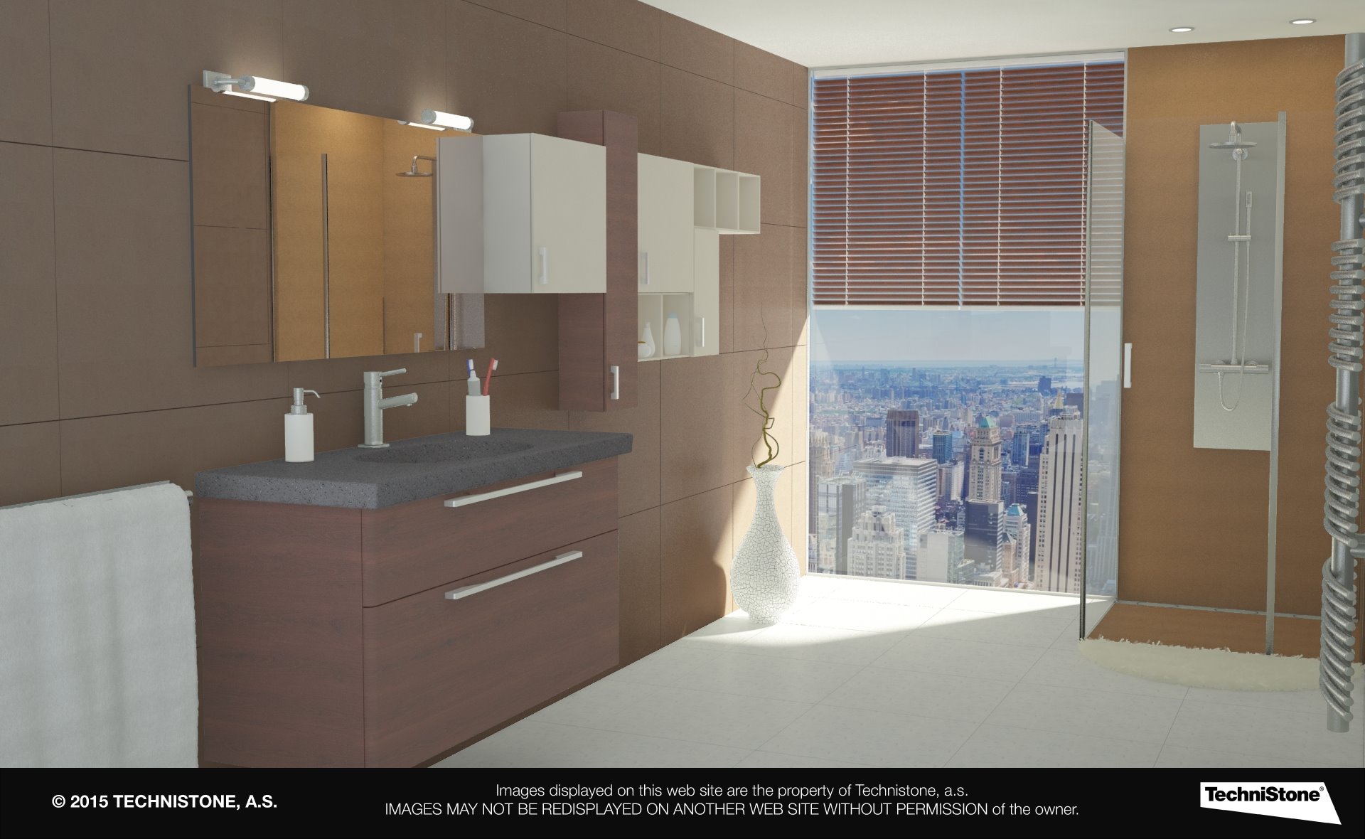 Modern bathroom
