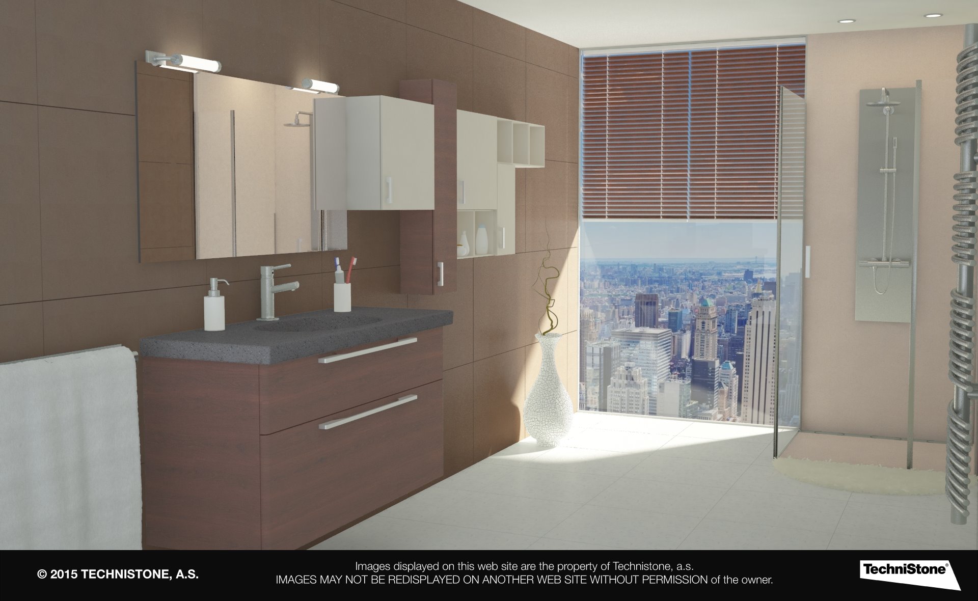 Modern bathroom