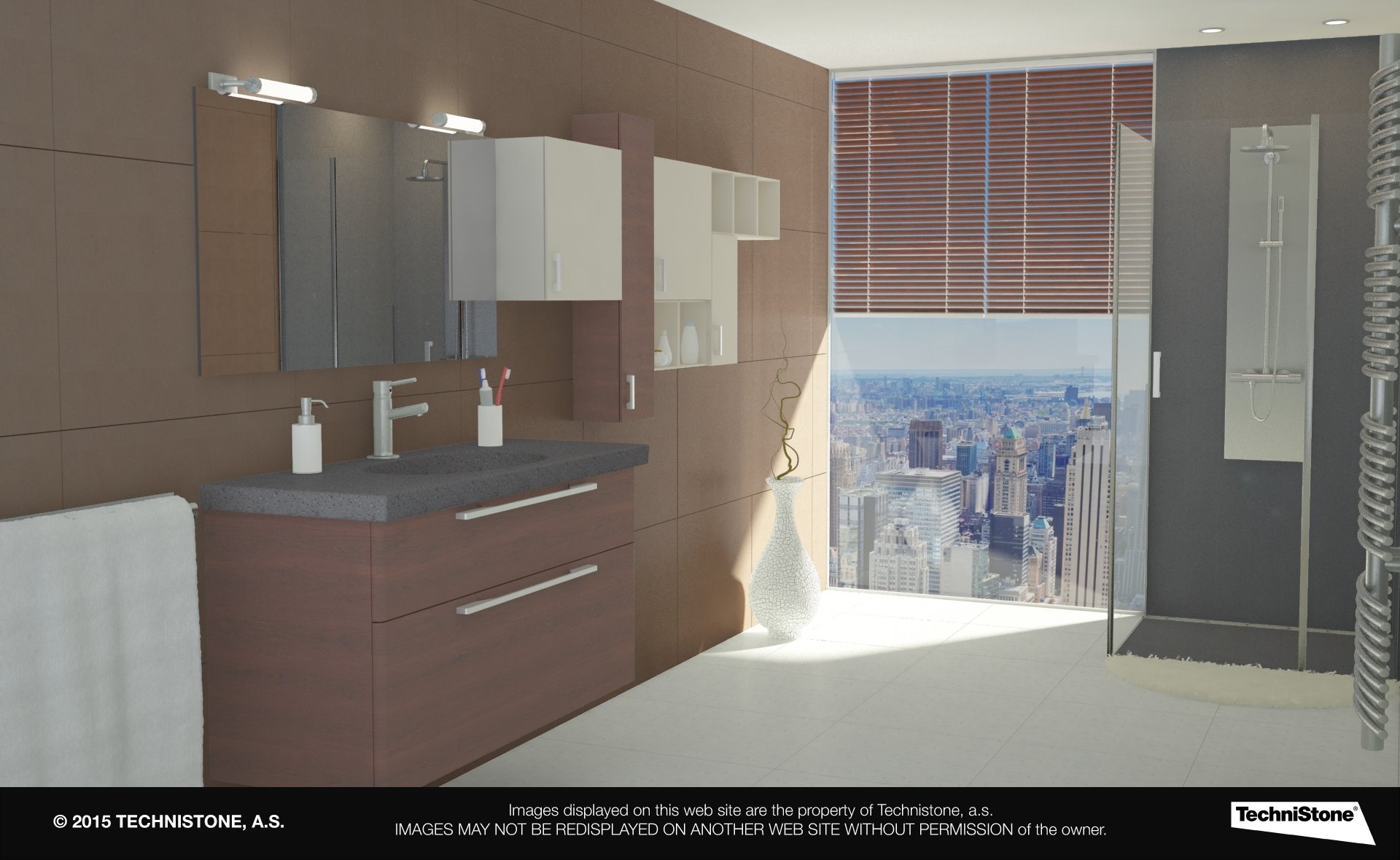 Modern bathroom