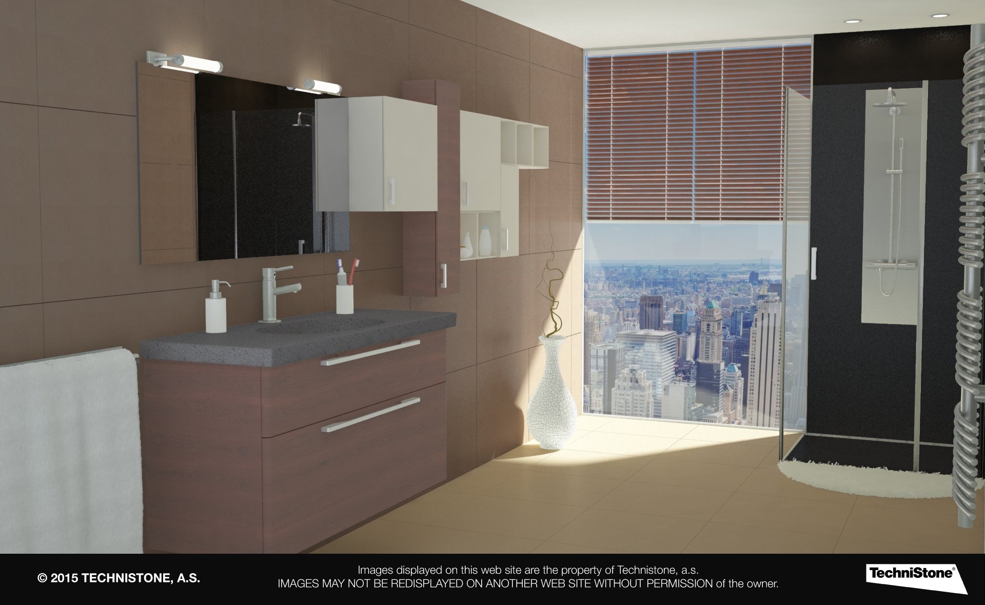 Modern bathroom