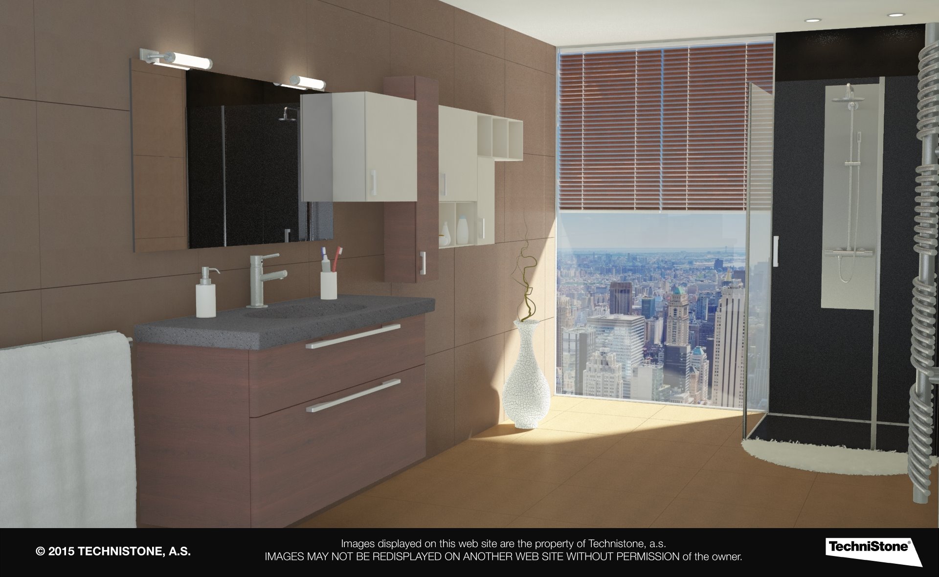 Modern bathroom