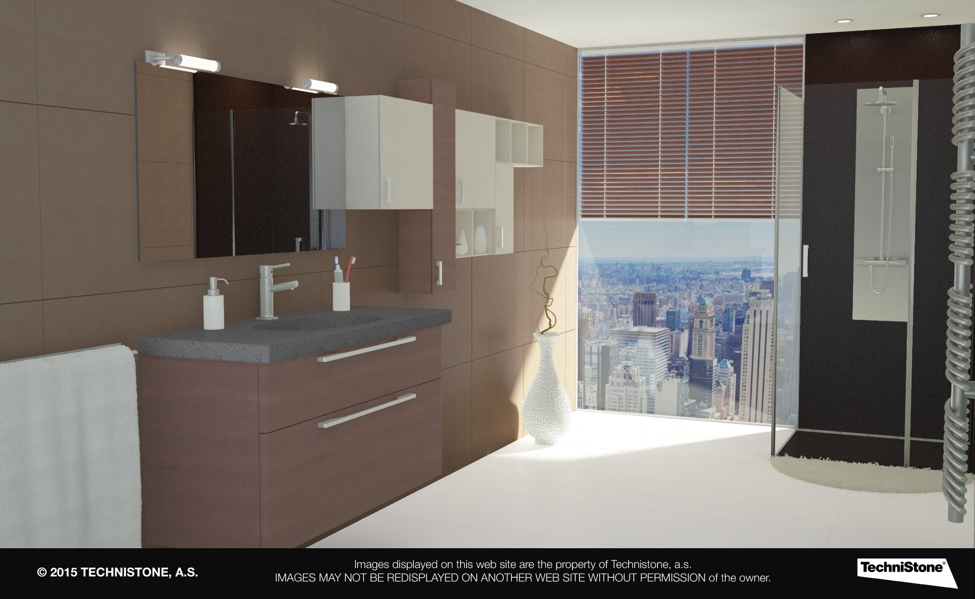 Modern bathroom