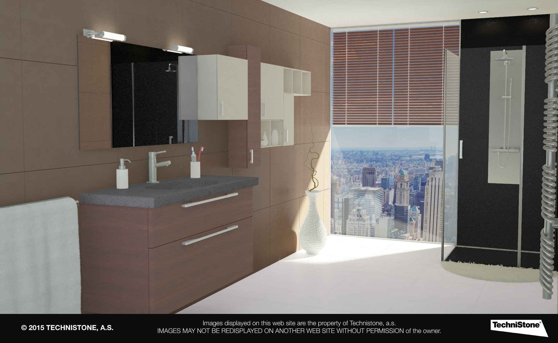 Modern bathroom