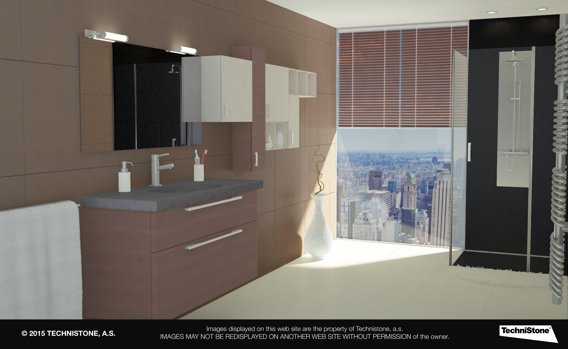 Modern bathroom