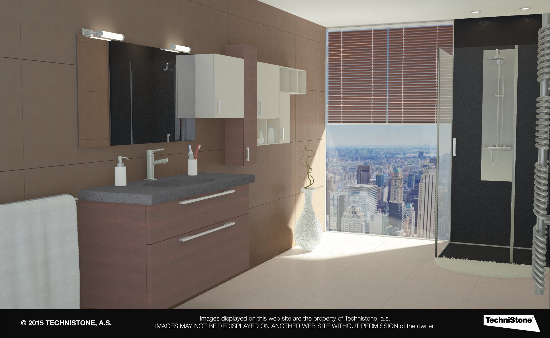 Modern bathroom