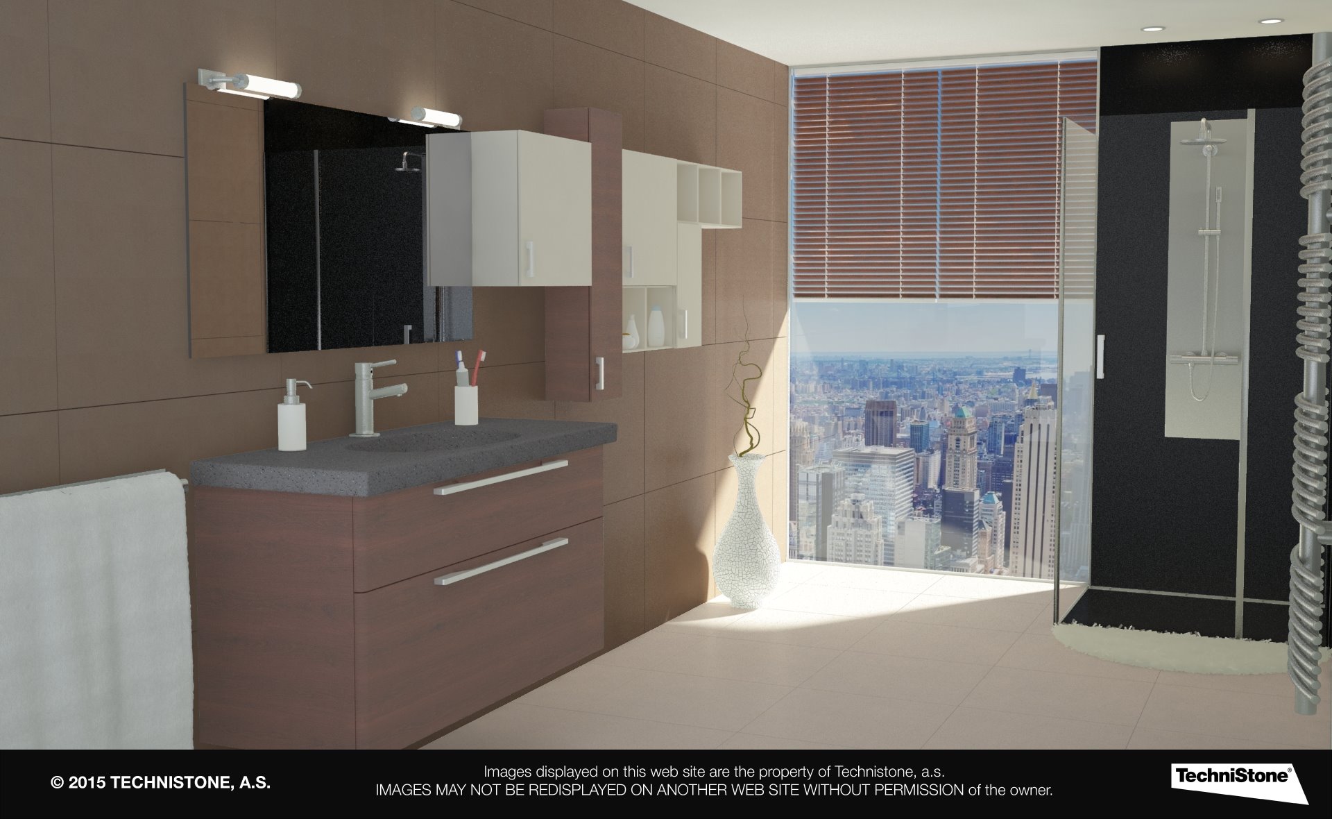 Modern bathroom