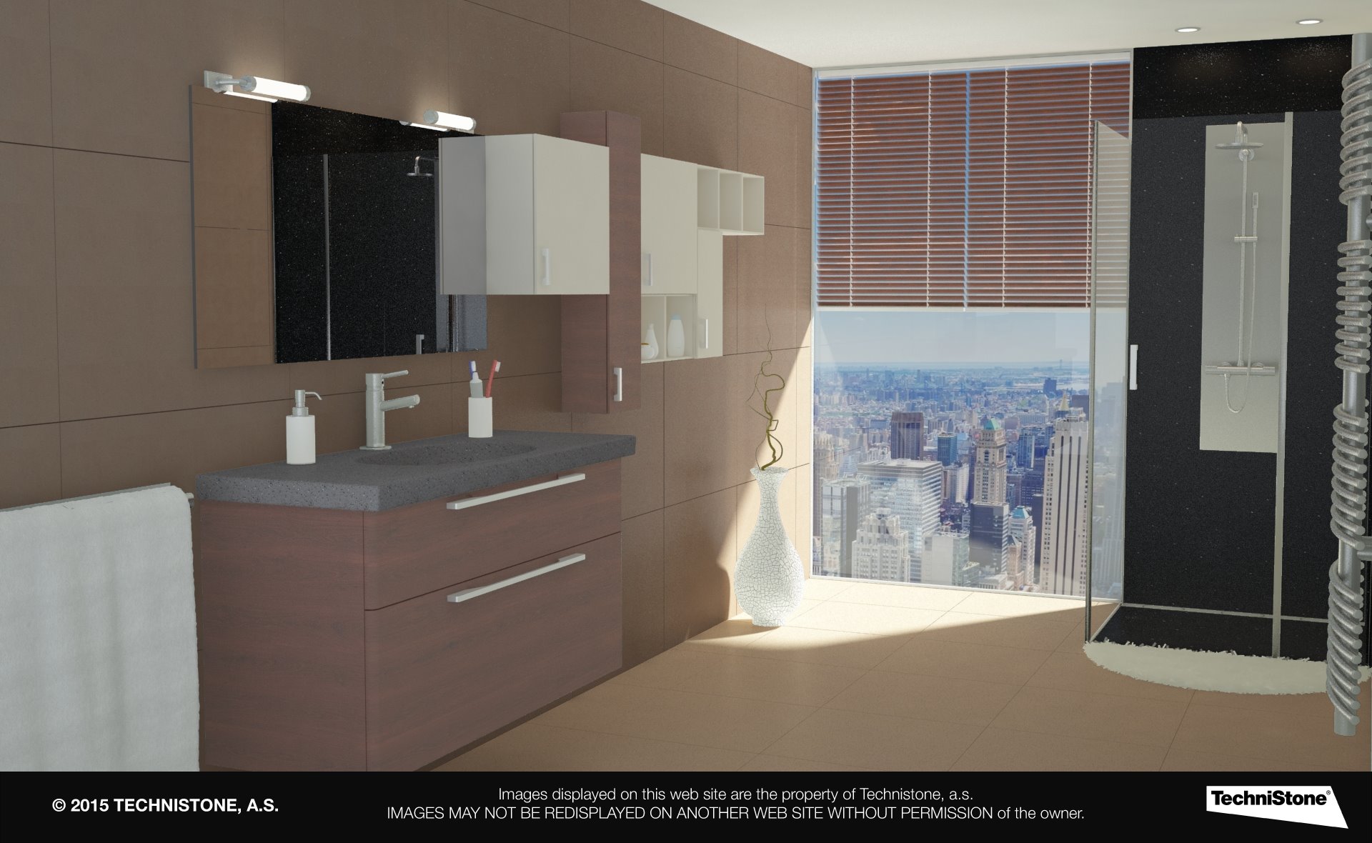 Modern bathroom