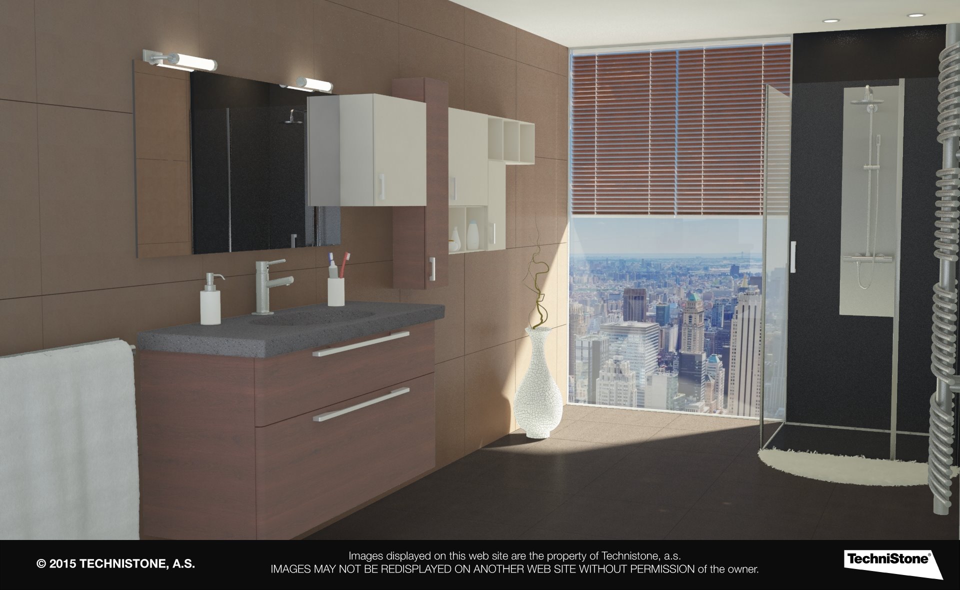 Modern bathroom