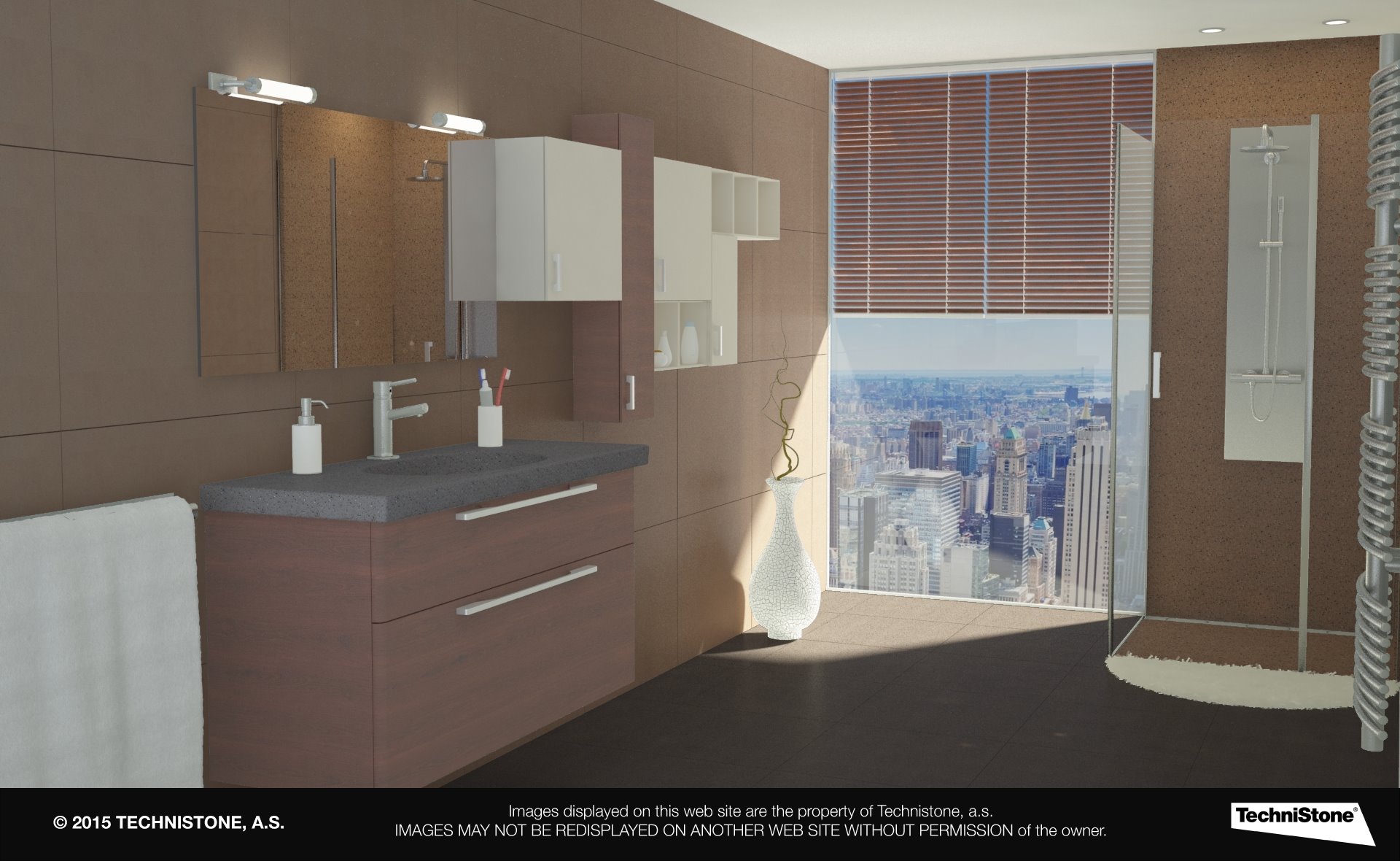 Modern bathroom