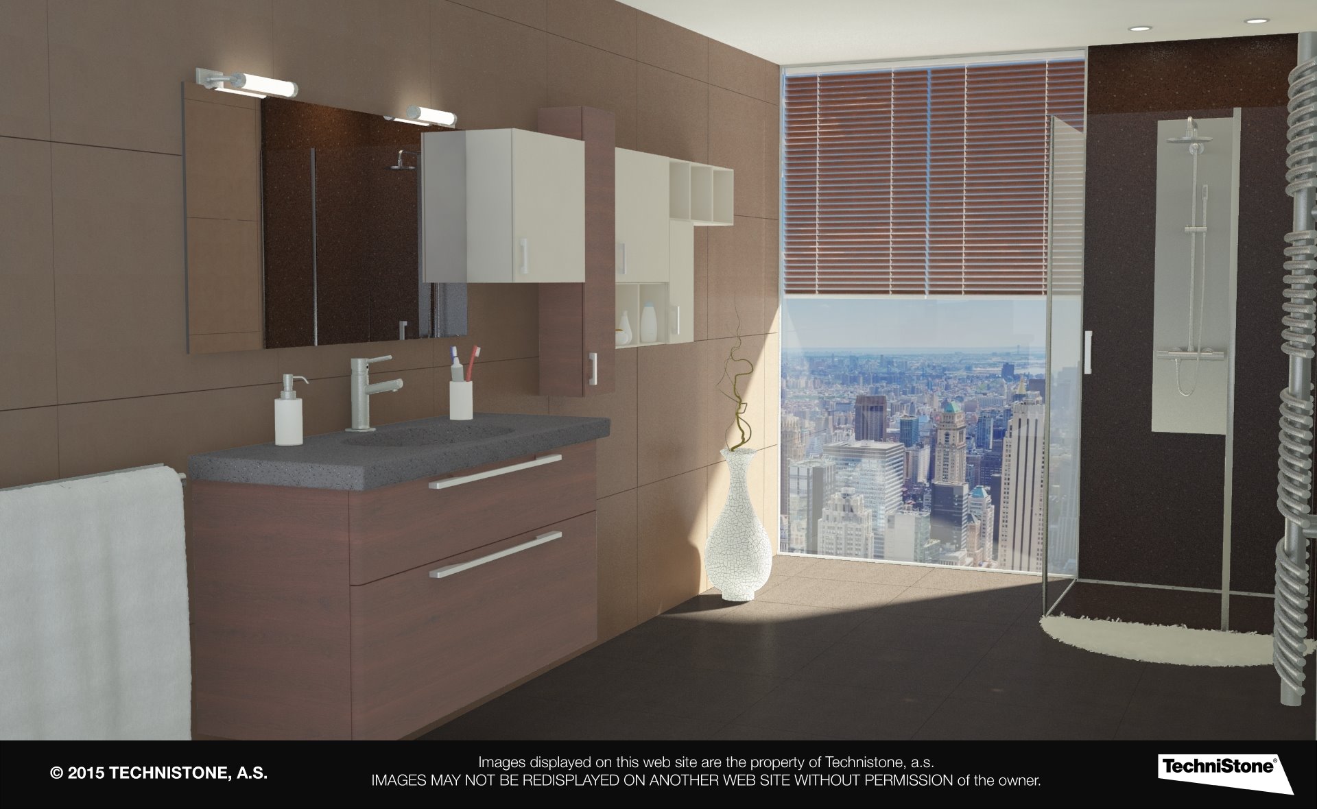 Modern bathroom