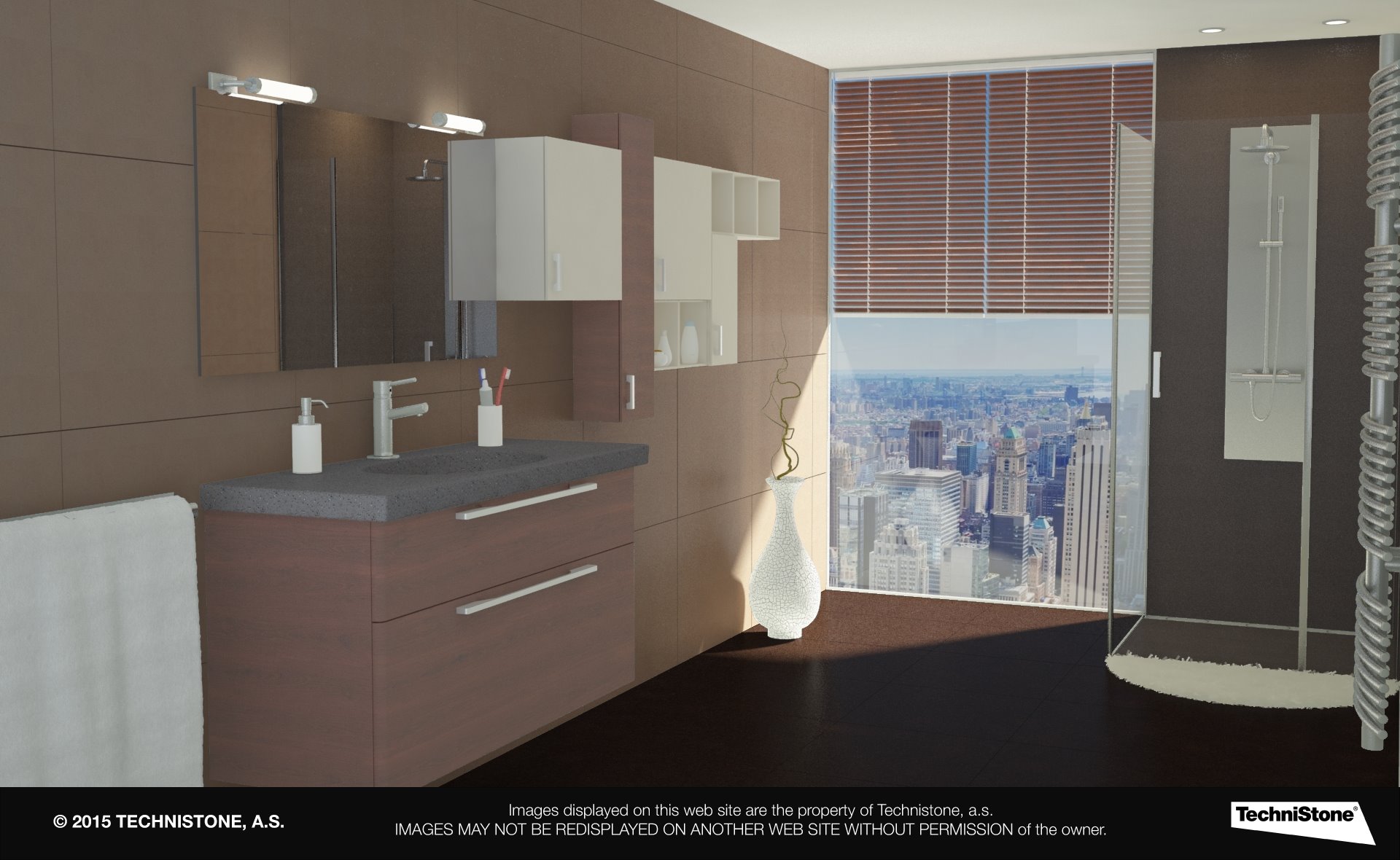 Modern bathroom