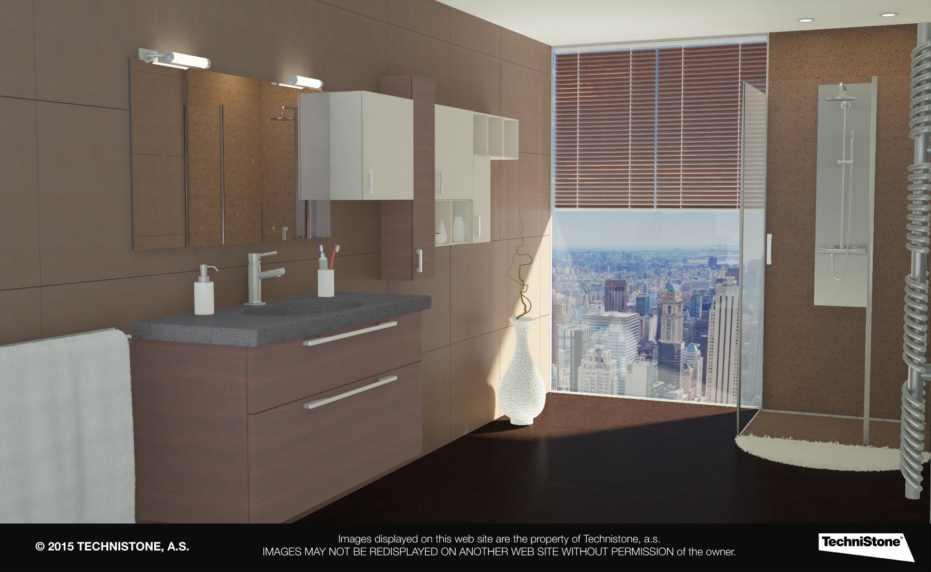 Modern bathroom