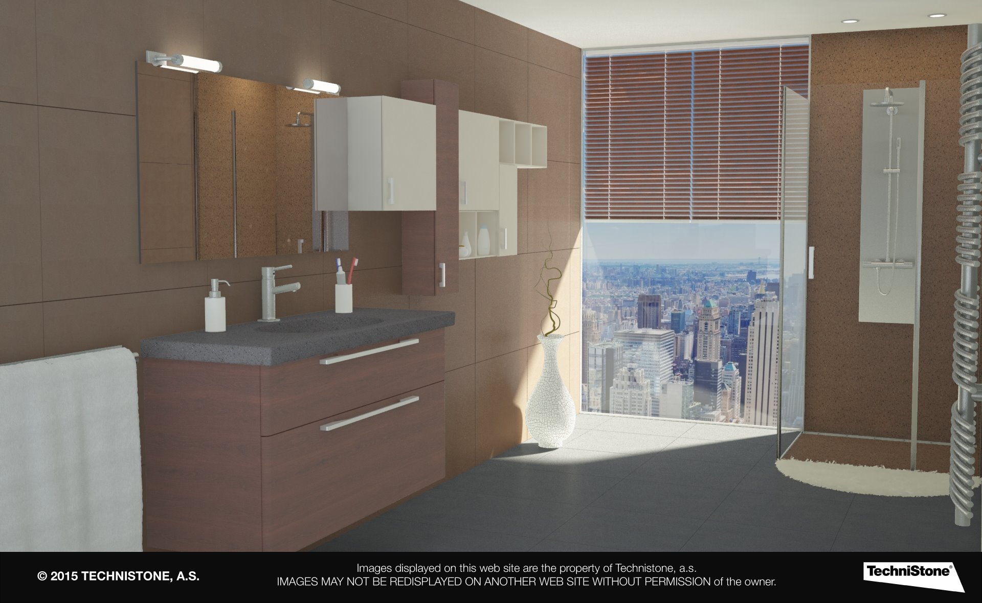 Modern bathroom