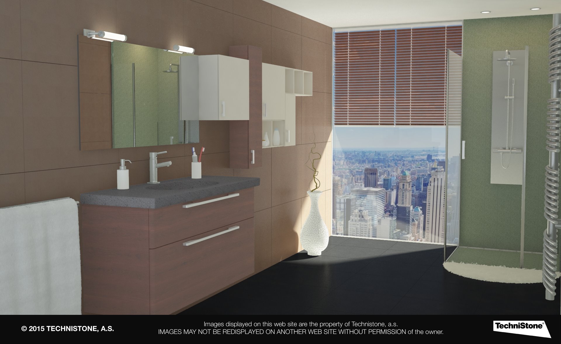 Modern bathroom
