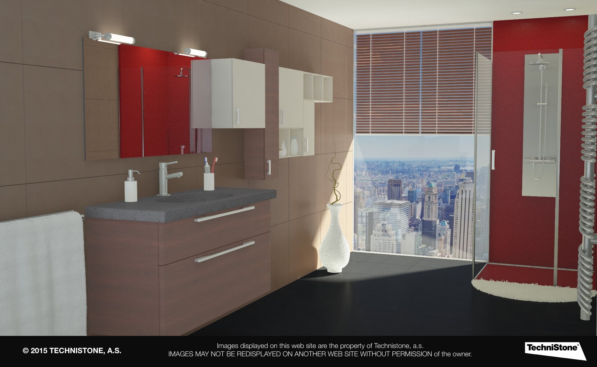 Modern bathroom