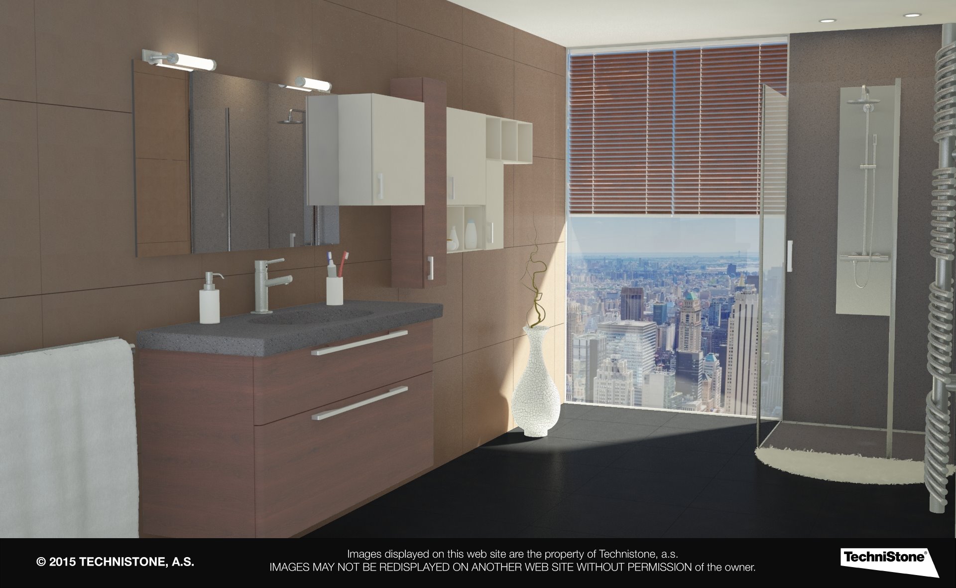 Modern bathroom