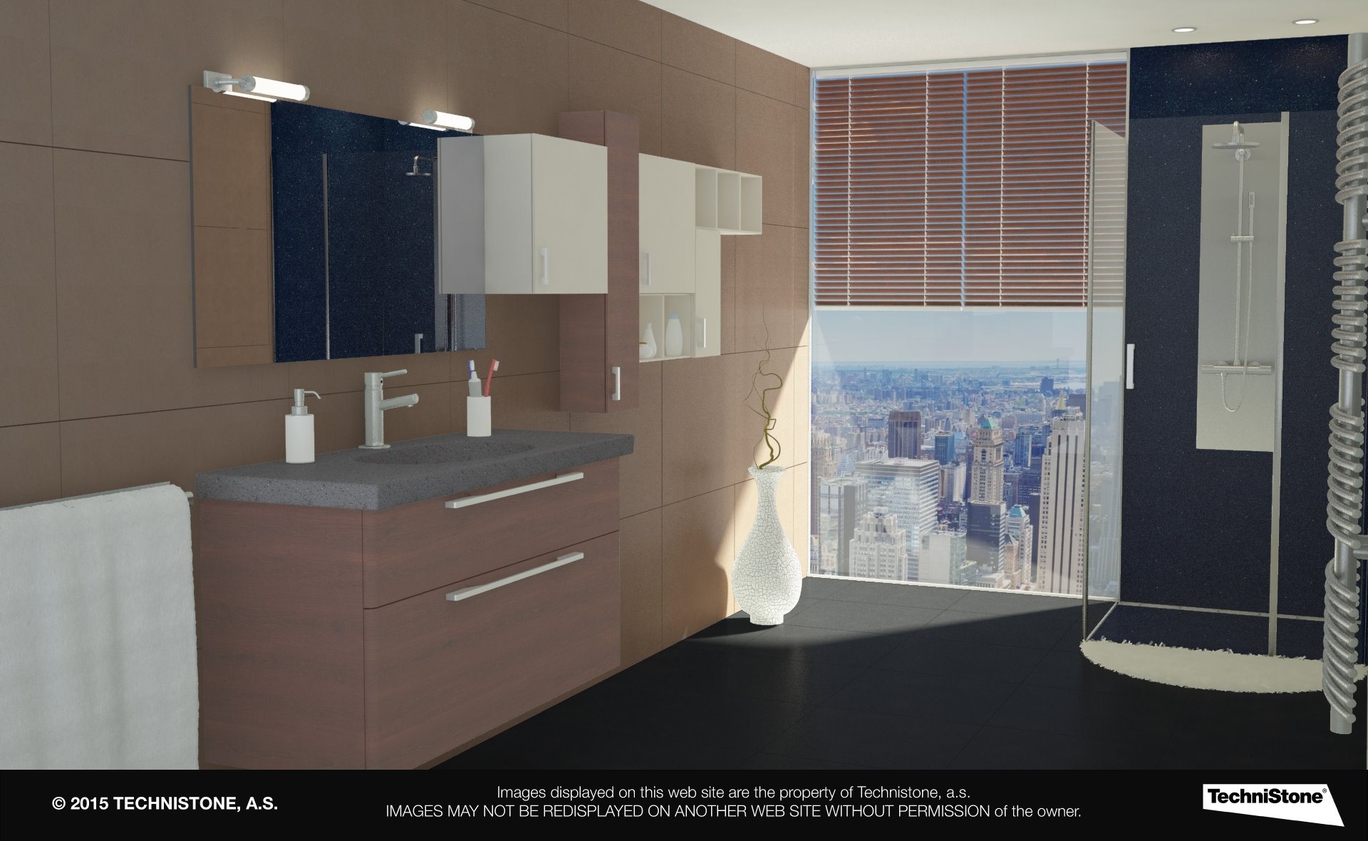 Modern bathroom