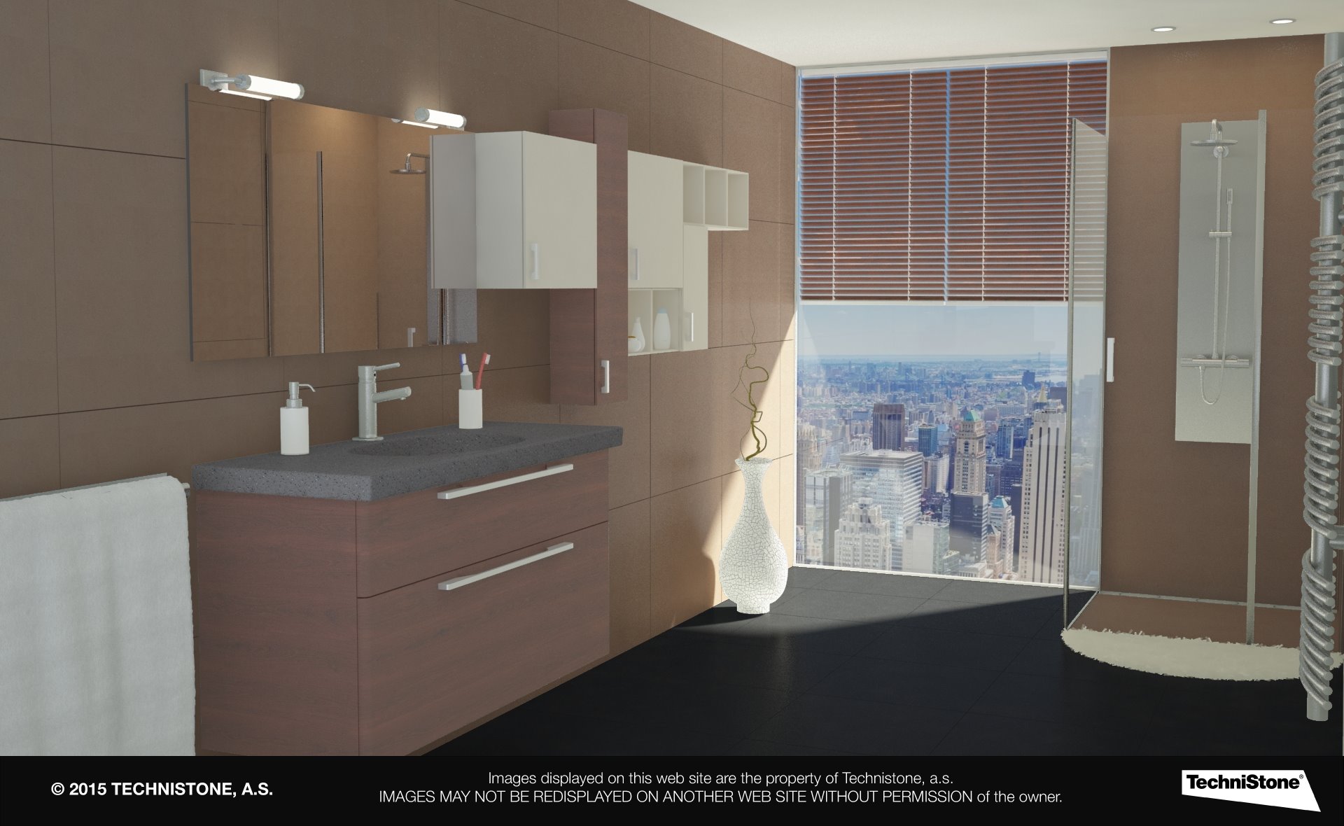 Modern bathroom